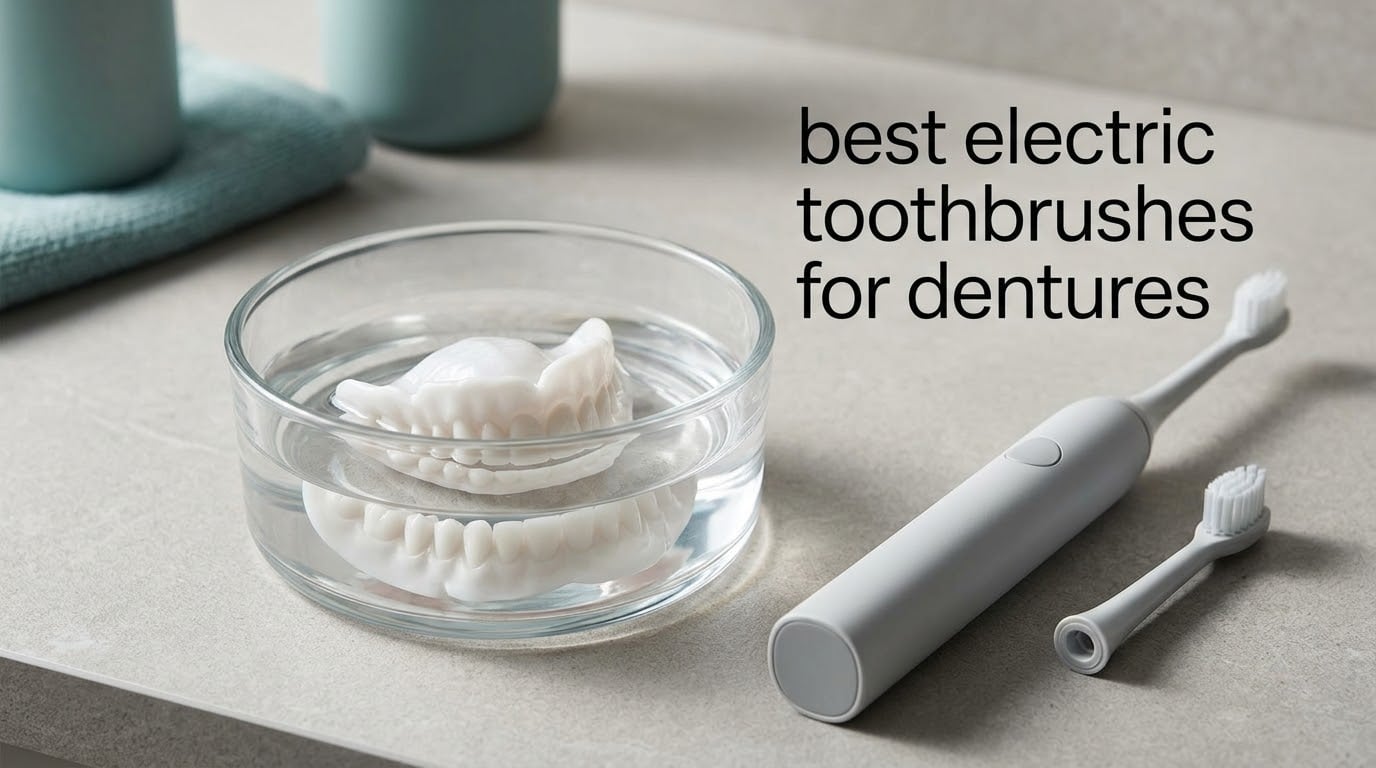best electric toothbrushes for dentures