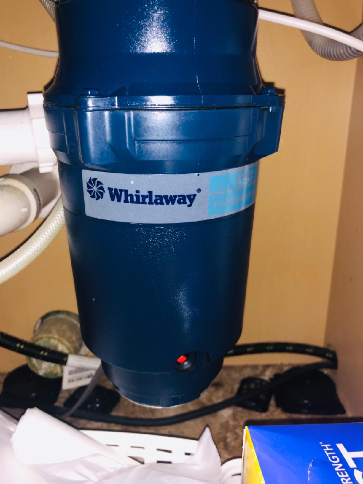 Whirlaway 191 1/3 Horsepower Garbage Disposal customer photo 1