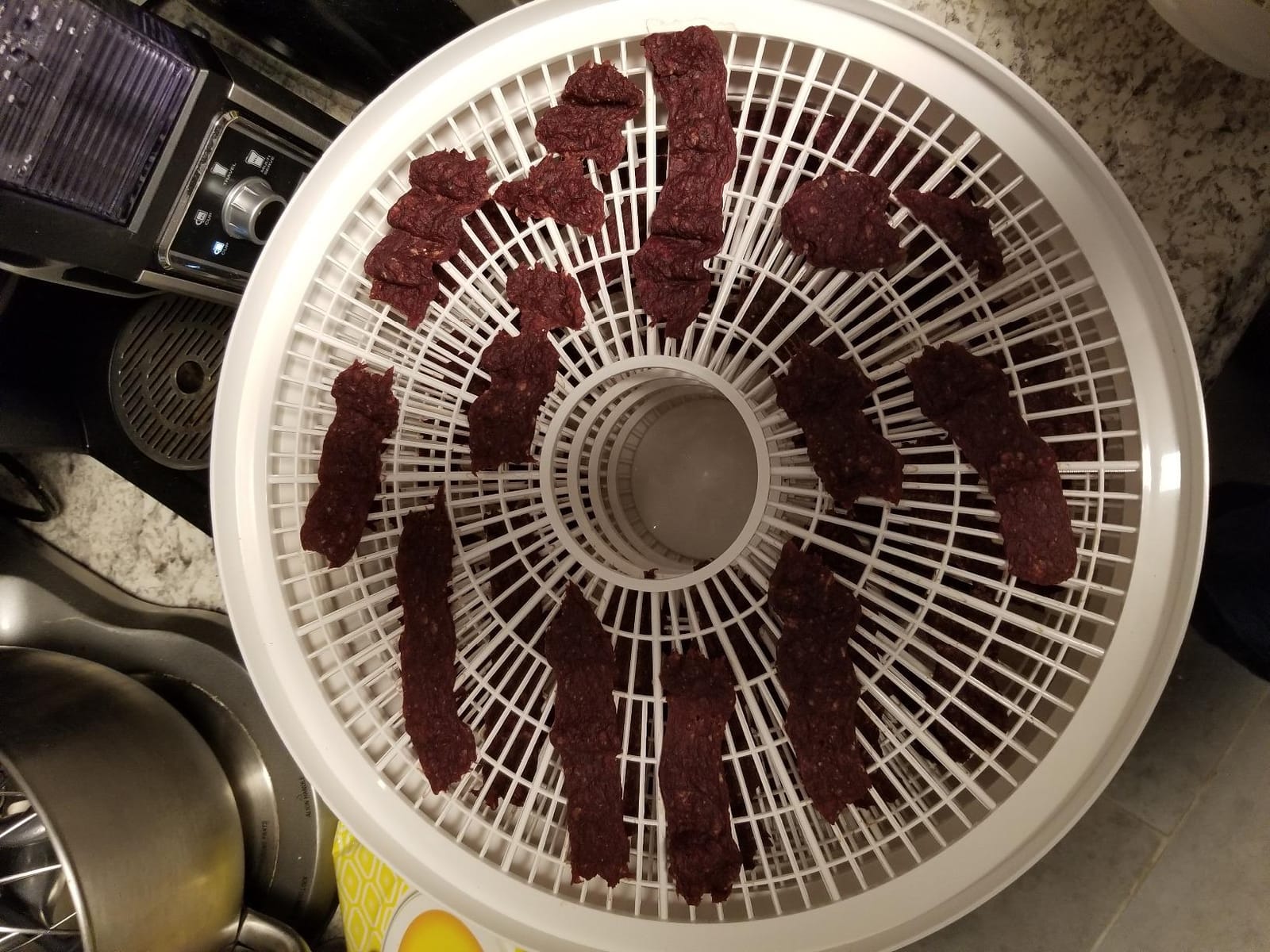 Nesco FD-28JX JerkyXpress Food Dehydrator with Accessories for Beef Jerky, 4 Trays, White customer photo 2