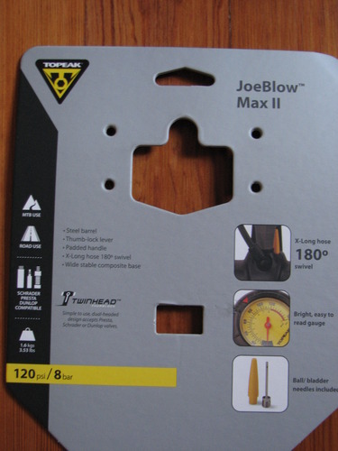 Topeak Joe Blow Max II Floor Pump customer photo 1