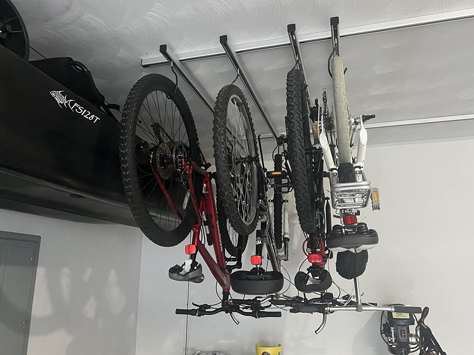 Saris Bike Storage, Cycle Glide Home Bicycle Parking, Ceiling Rack and Add-on-Kit customer photo 1