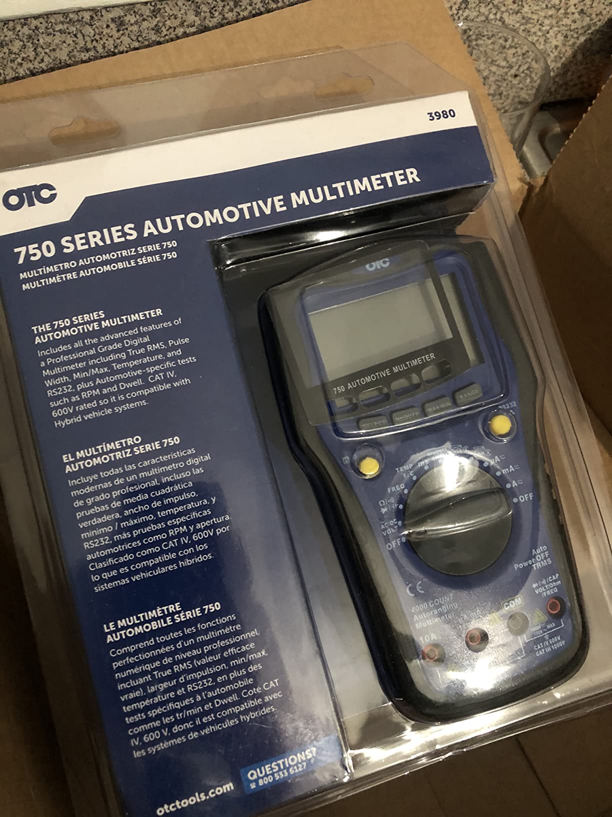 OTC 3980 750 Series Automotive Multimeter customer photo 1