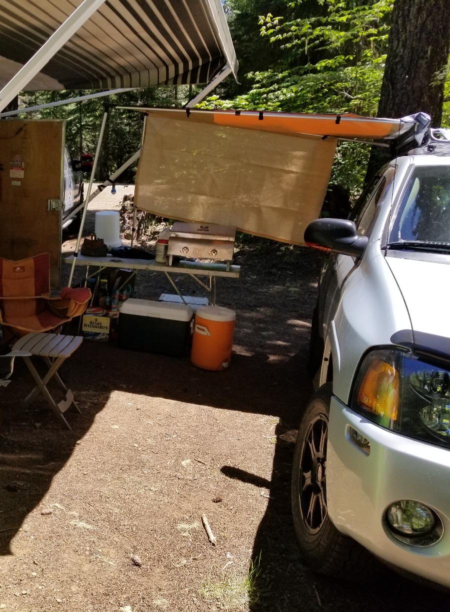ARB 814301 Retractable Awning 1250 x 2100 mm 4x4 Accessories, self-Standing Retractable awnings fit onto the Side of Most roof Racks and roof Bars customer photo 2
