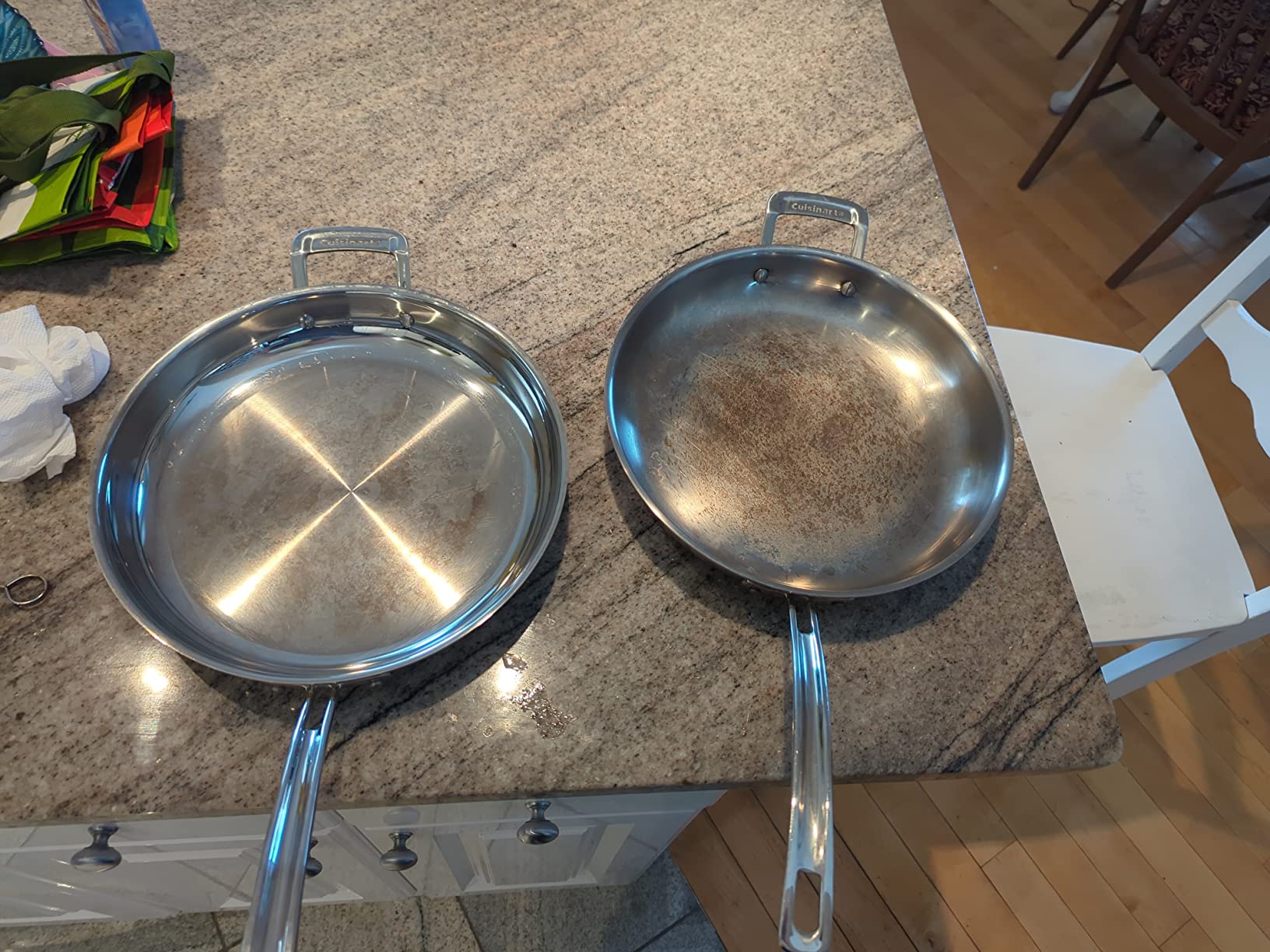 Cuisinart Professional Stainless Skillet with Helper, 12-Inch customer photo 1