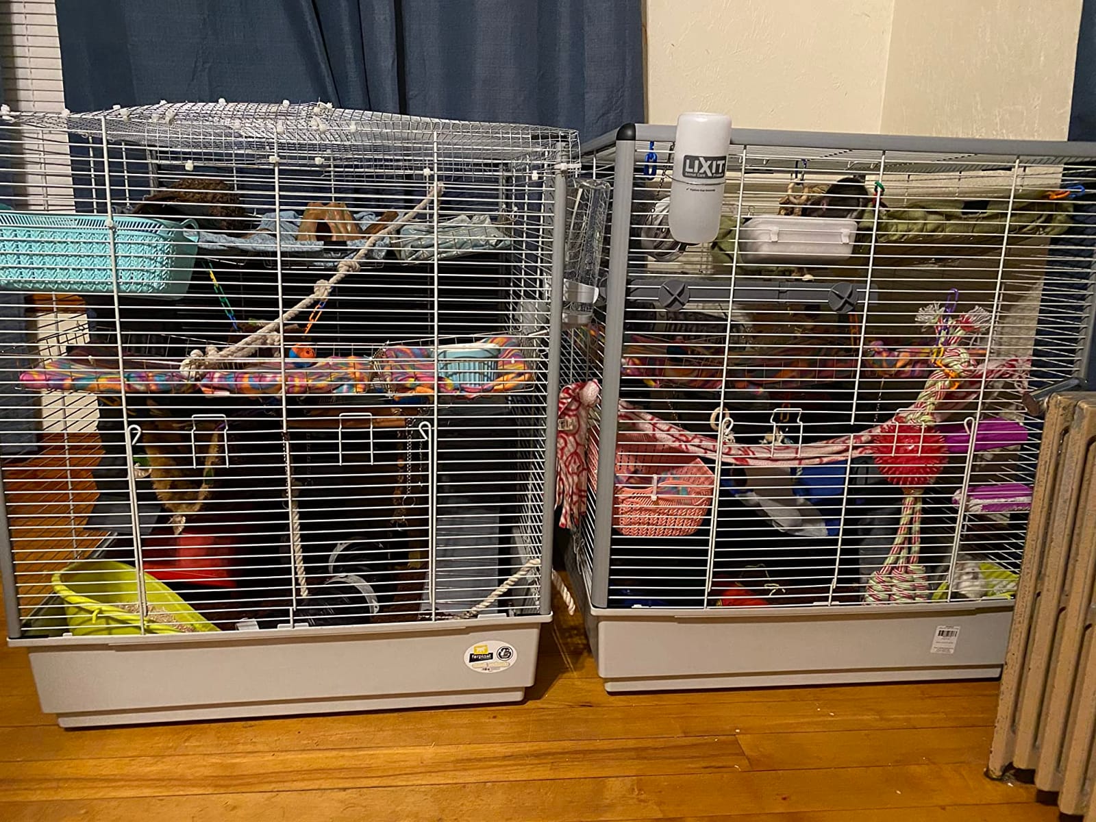 Ferplast Ferret Tower Two-Story Ferret Cage | XXL| Ferret Cage Measures 29.5L x 31.5W x 63.4H - Inches customer photo 1