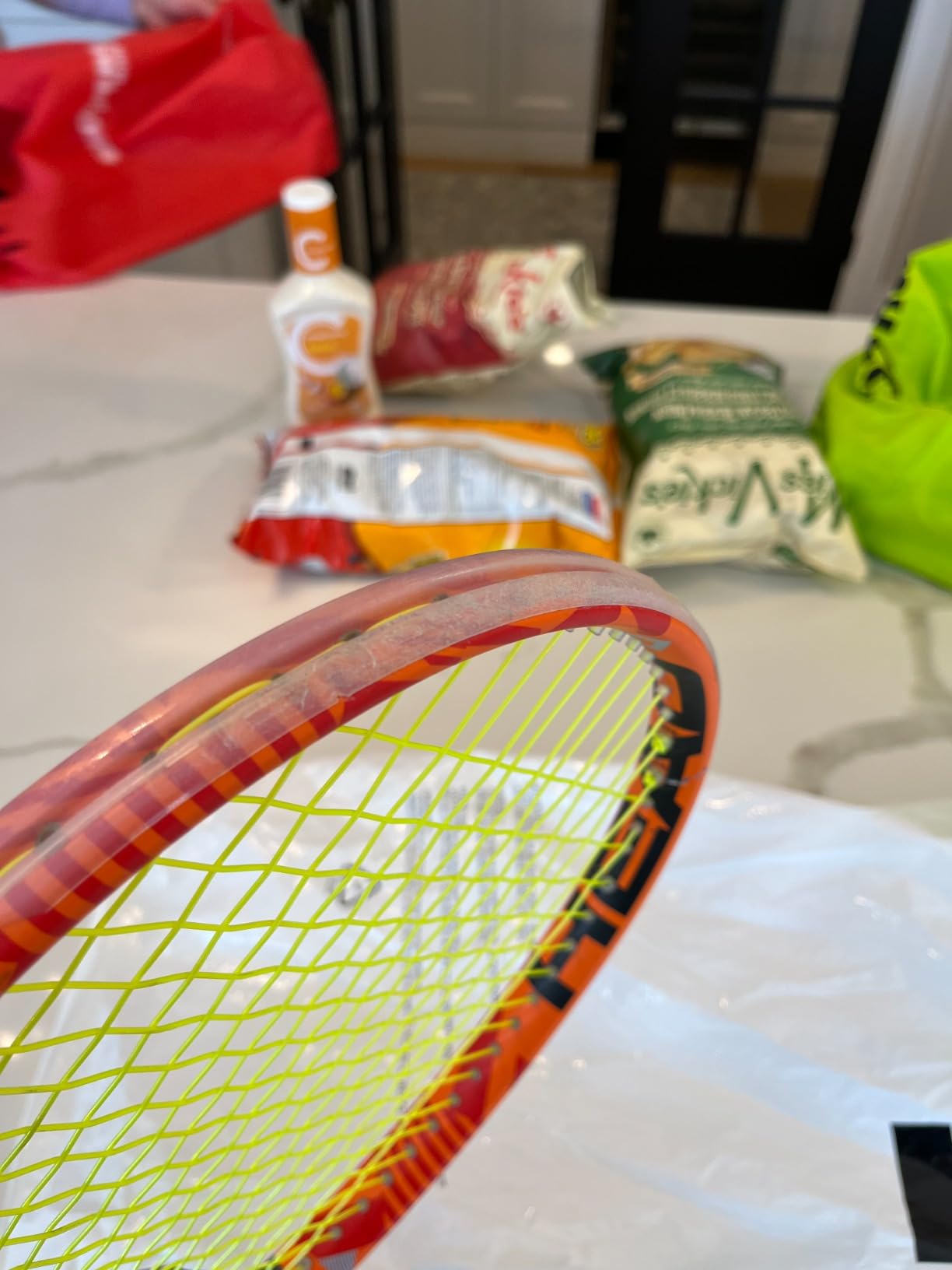 HEAD Graphene XT Radical MP Tennis Racket - Pre-Strung 27 Inch Graphite Racquet customer photo 2