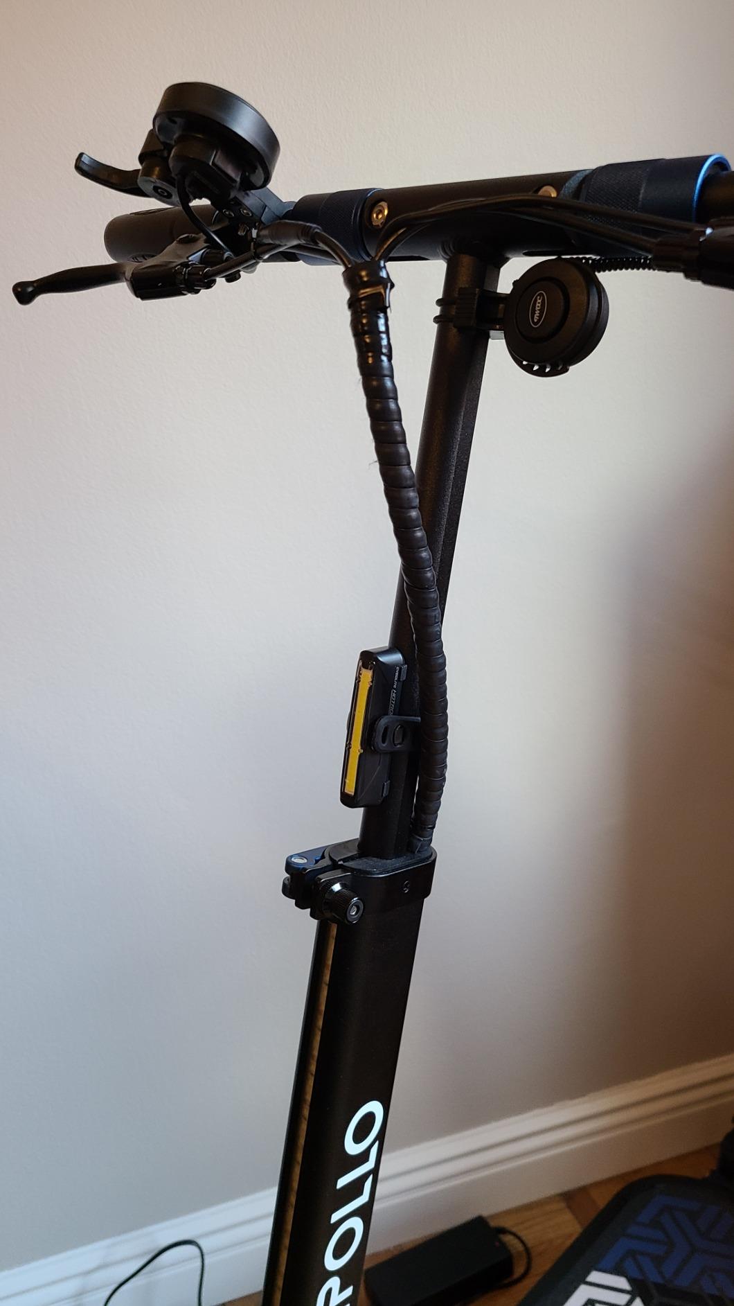 Cygolite Hotrod Front– 110 Lumen Bike Light– 3 Night & 3 Daytime Modes– Sleek Durable Design –IP64 Water Resistant– Sturdy Flexible Mount– USB Rechargeable Front Light– for Road & Commuter Bicycles customer photo 1
