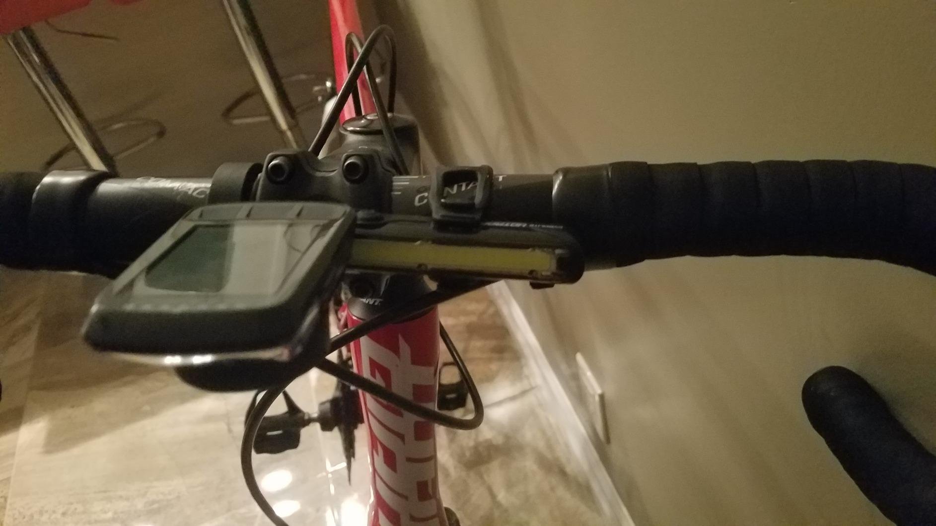 Cygolite Hotrod Front– 110 Lumen Bike Light– 3 Night & 3 Daytime Modes– Sleek Durable Design –IP64 Water Resistant– Sturdy Flexible Mount– USB Rechargeable Front Light– for Road & Commuter Bicycles customer photo 2