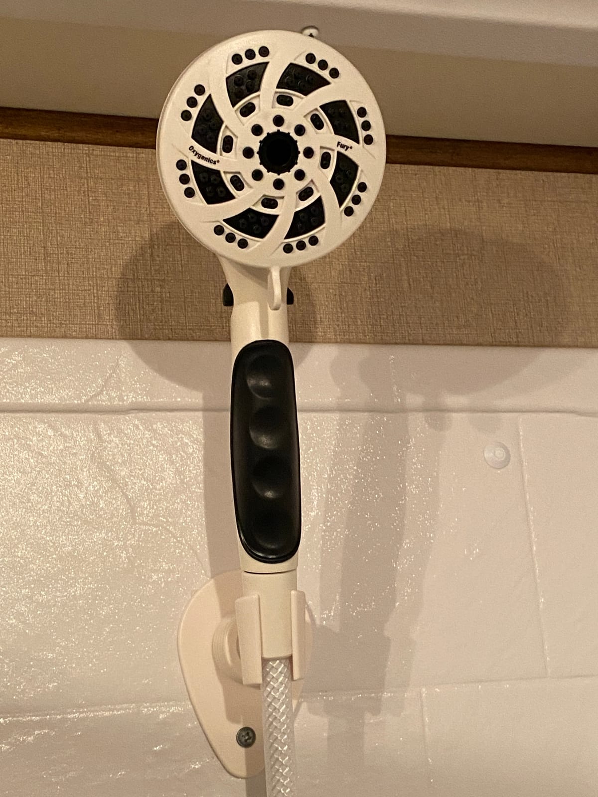 ETL 92781 Oxygenics Fury RV Handheld Shower - White customer photo 1
