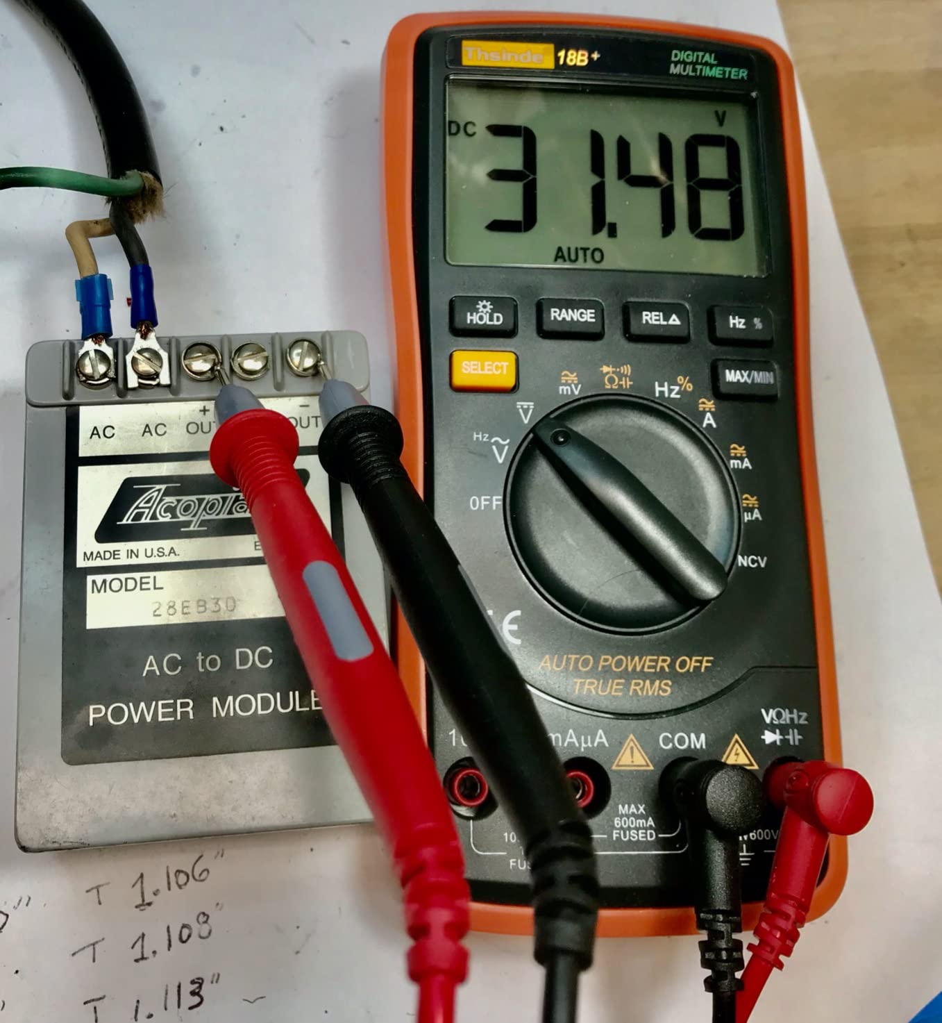 Auto Ranging Digital Multimeter TRMS 6000 customer photo 1