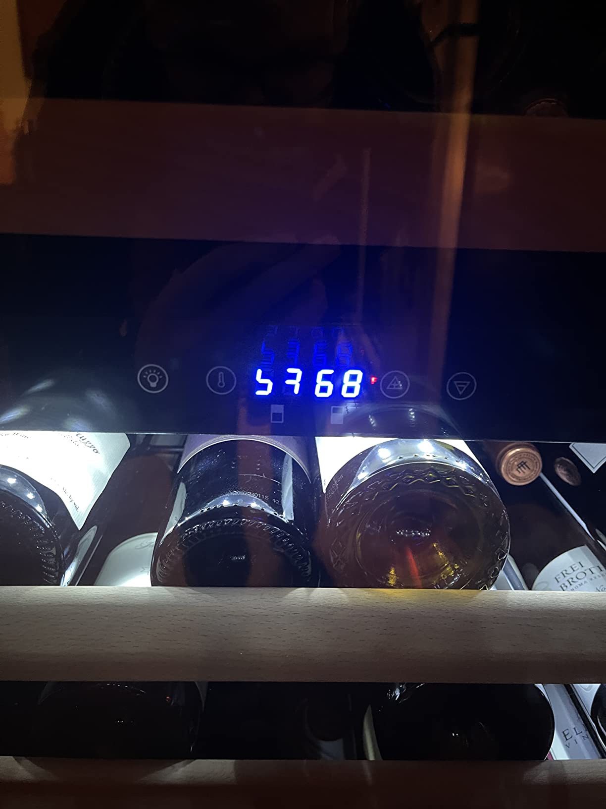Whynter Wine Refrigerator, 164 Bottle, Large Capacity, Dual Zone, BWR1642DZ customer photo 2