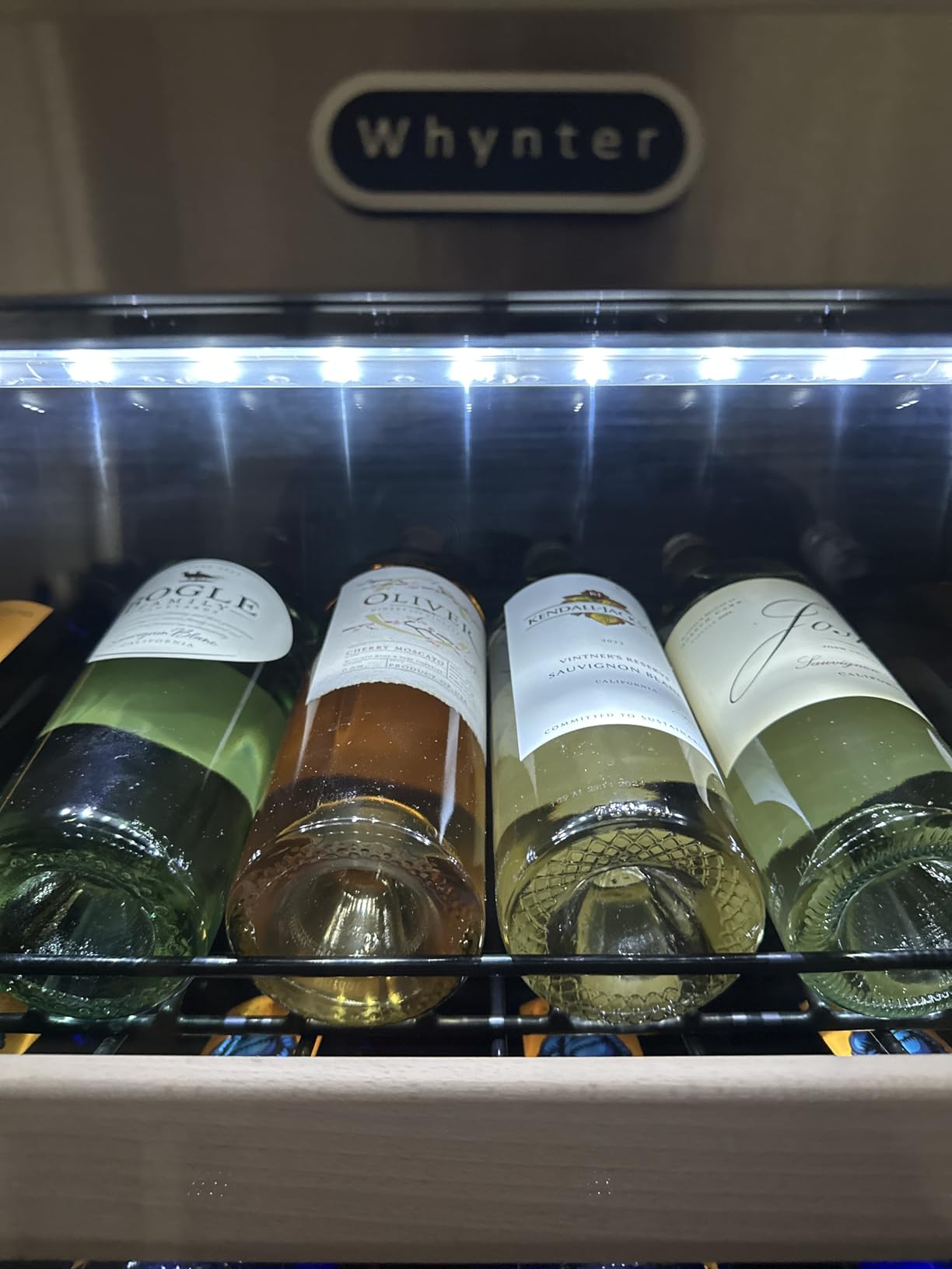 Whynter Large Capacity Wine Refrigerator, 100 Bottle, BWR-1002SD customer photo 2