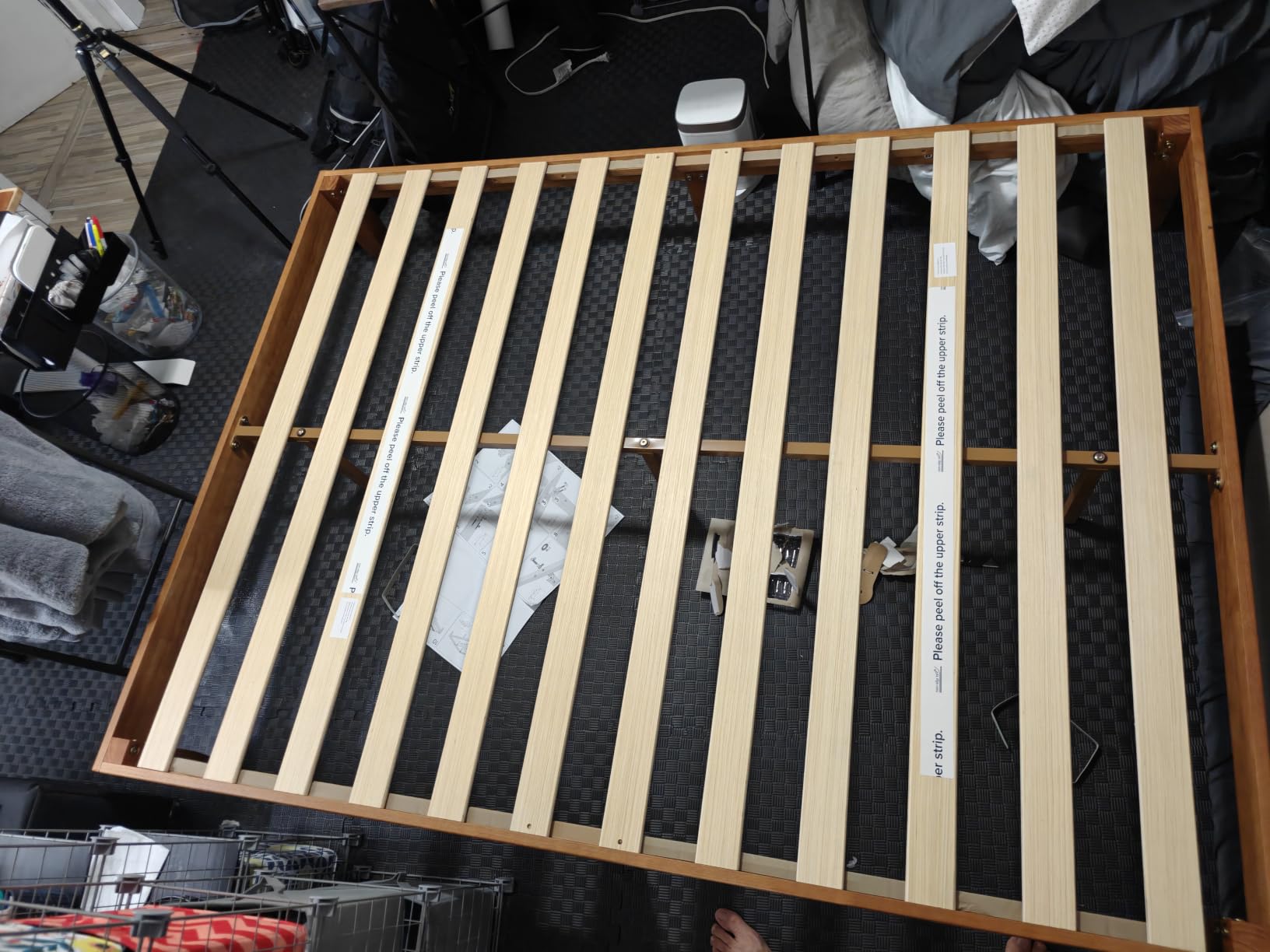 Mellow Naturalista Classic - 12 Inch Solid Wood Platform Bed with Wooden Slats, No Box Spring Needed, Easy Assembly, Queen, Espresso customer photo 1