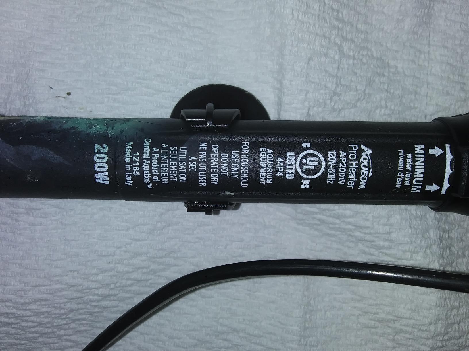 Aqueon Pro 300 Submersible Fish Tank Heater, 300 Watts customer photo 2