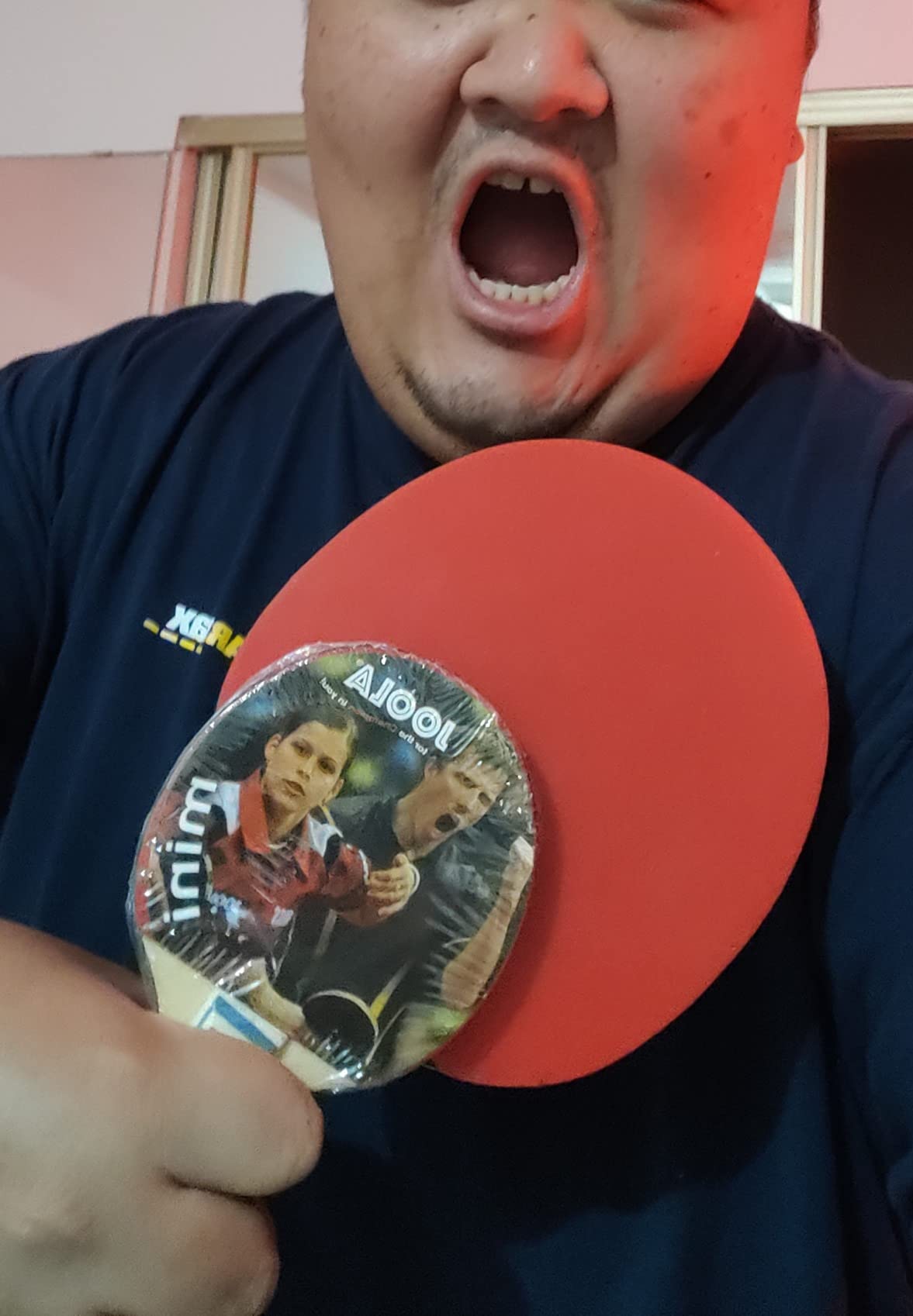JOOLA Infinity Overdrive - Professional Performance Ping Pong Paddle with Carbon Technology - Black Rubber on Both Sides - Competition Table Tennis Racket for Advanced Training - Extreme Speed customer photo 1