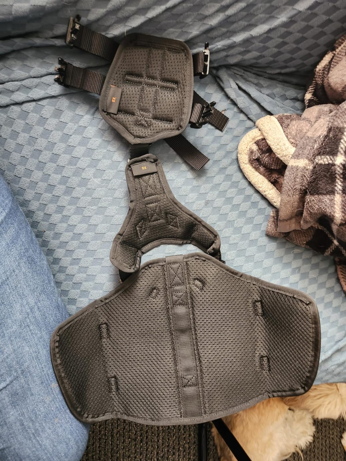ICEFANG No Pull Tactical Dog Harness for Large Dogs,Adjustable Dog Vest customer photo 1