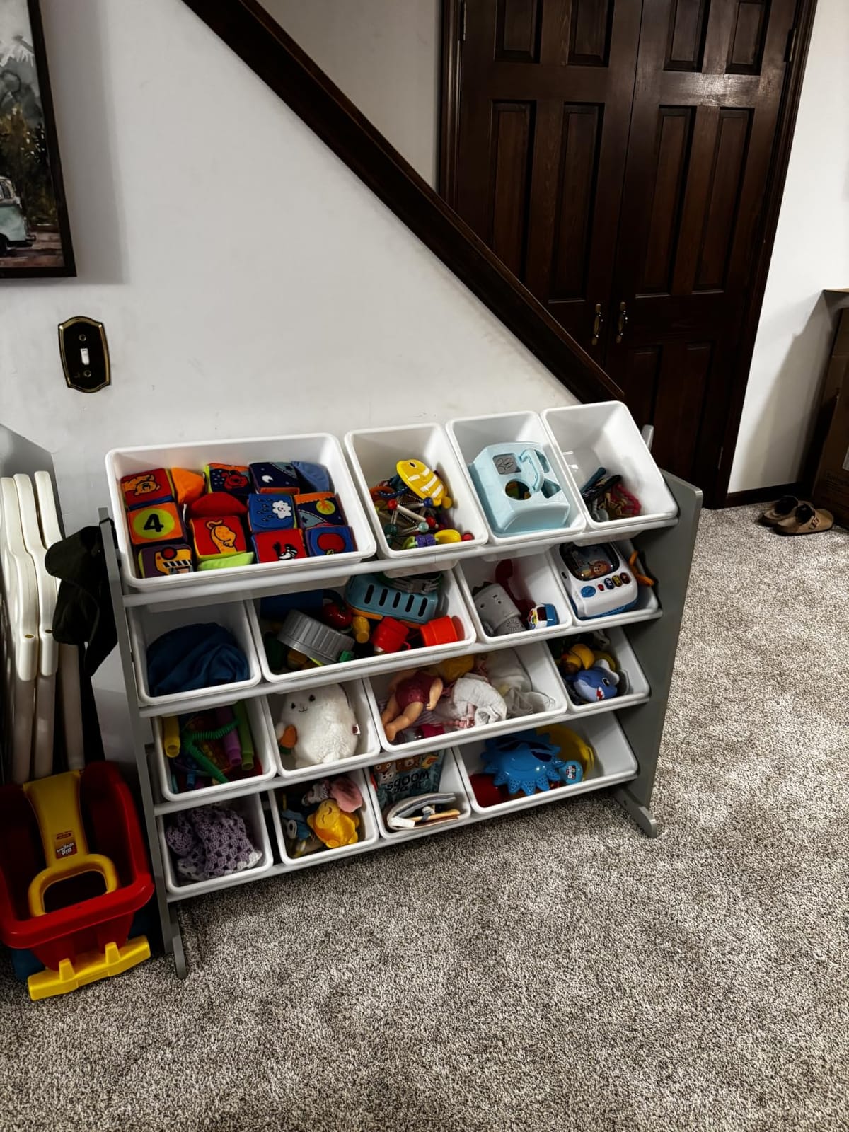 Humble Crew Kids Toy Organizer with 16 Bins, 4 Tier Storage for Playroom customer photo 1