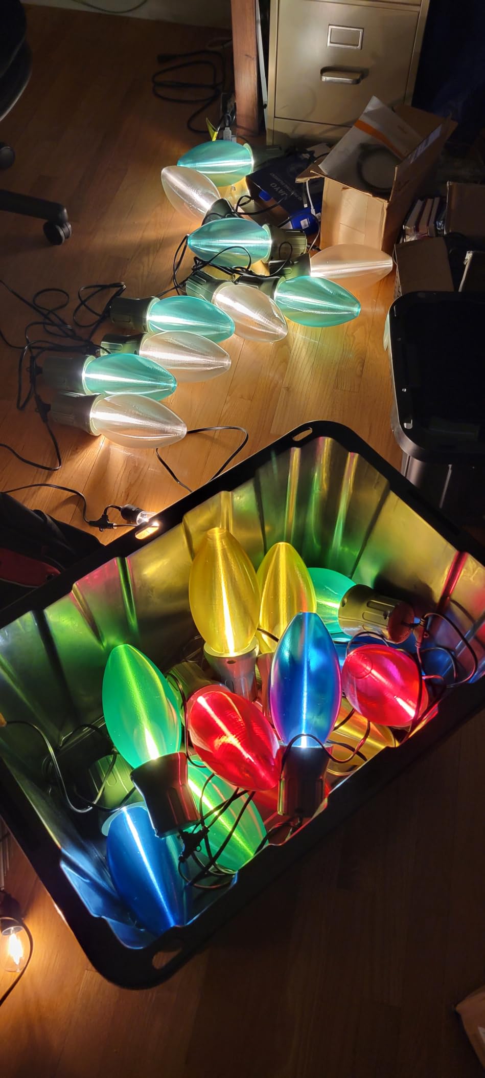 addlon LED Outdoor String Lights 48FT Edison Vintage Weatherproof ETL customer photo 1