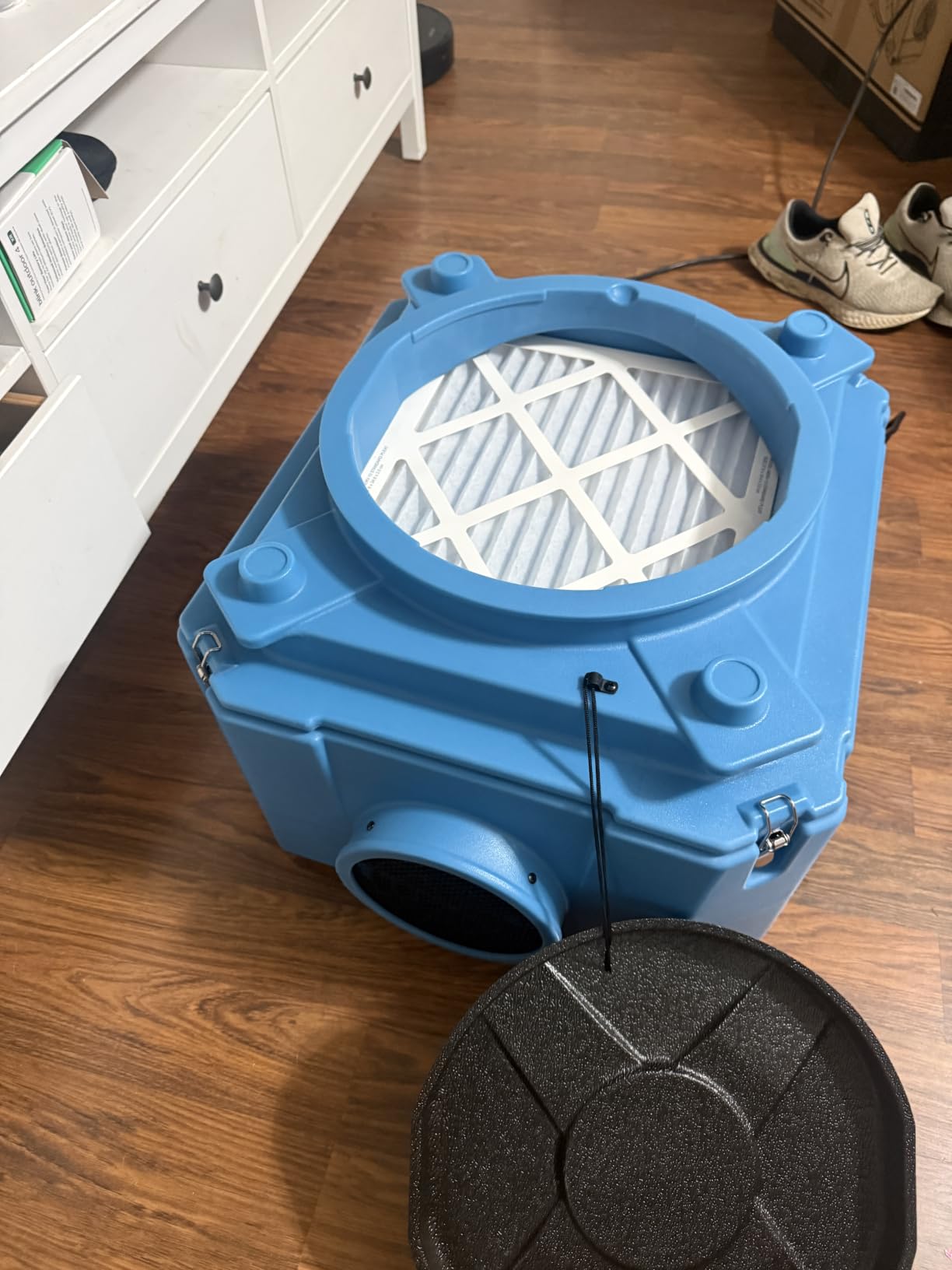 ALORAIR Air Scrubber with 3 Stage Filtration, Clean Shield Hepa 550, Blue customer photo 1