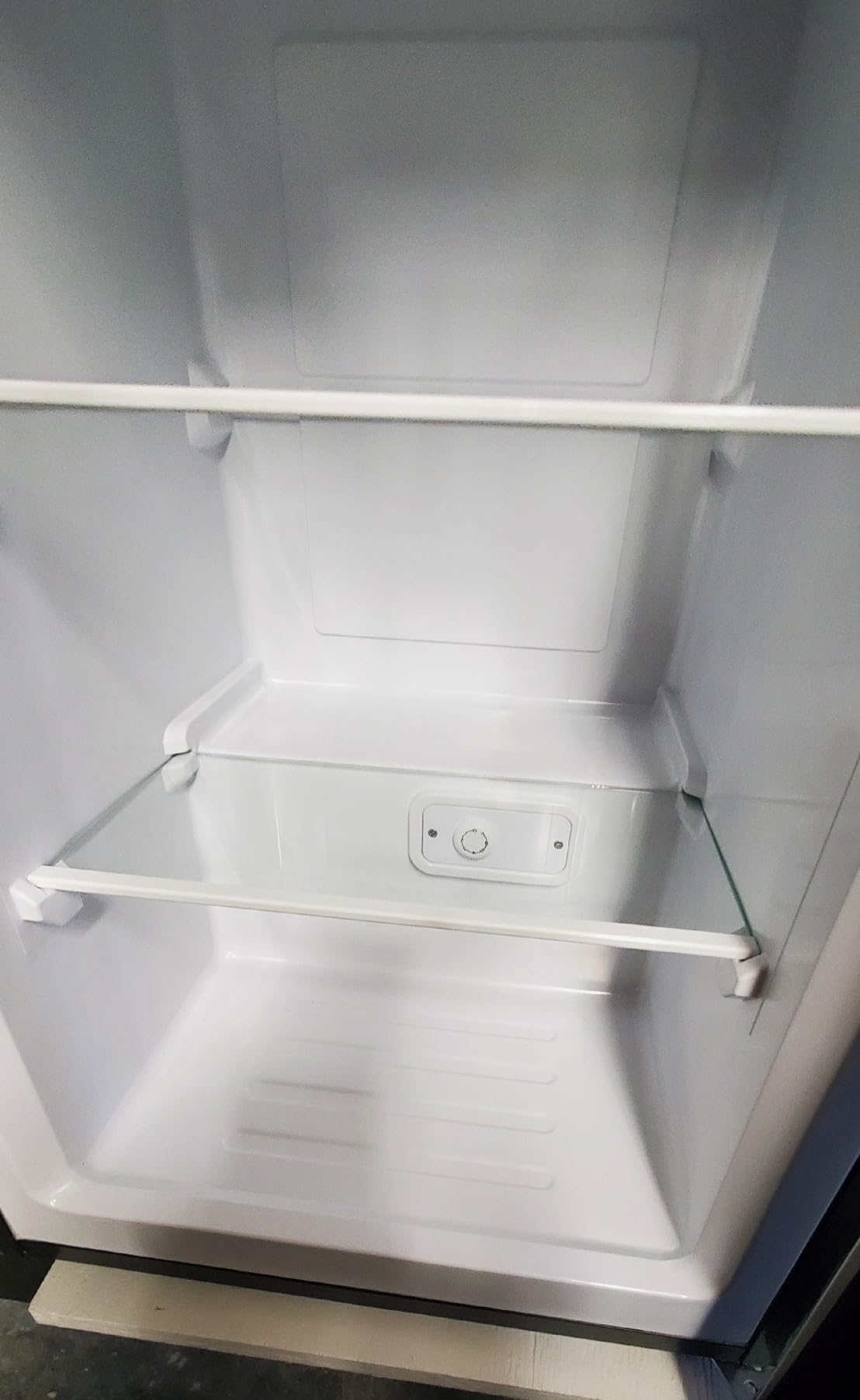 Kismile Upright Freezer, 3.0 Cu.ft Small Mini Freezer, White customer photo 2