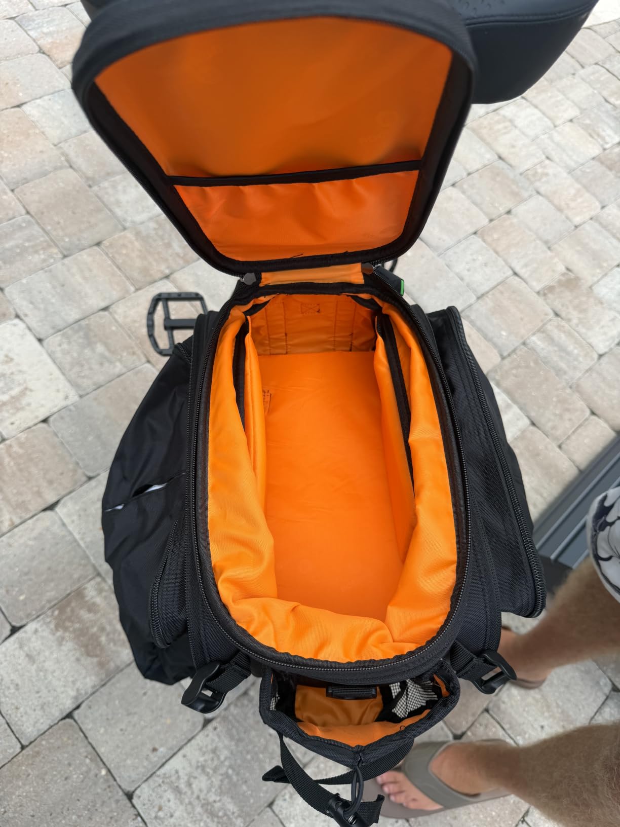 ROCKBROS Bike Trunk Bag 17L-45L Rear Rack Bags for Bicycles Waterproof customer photo 1