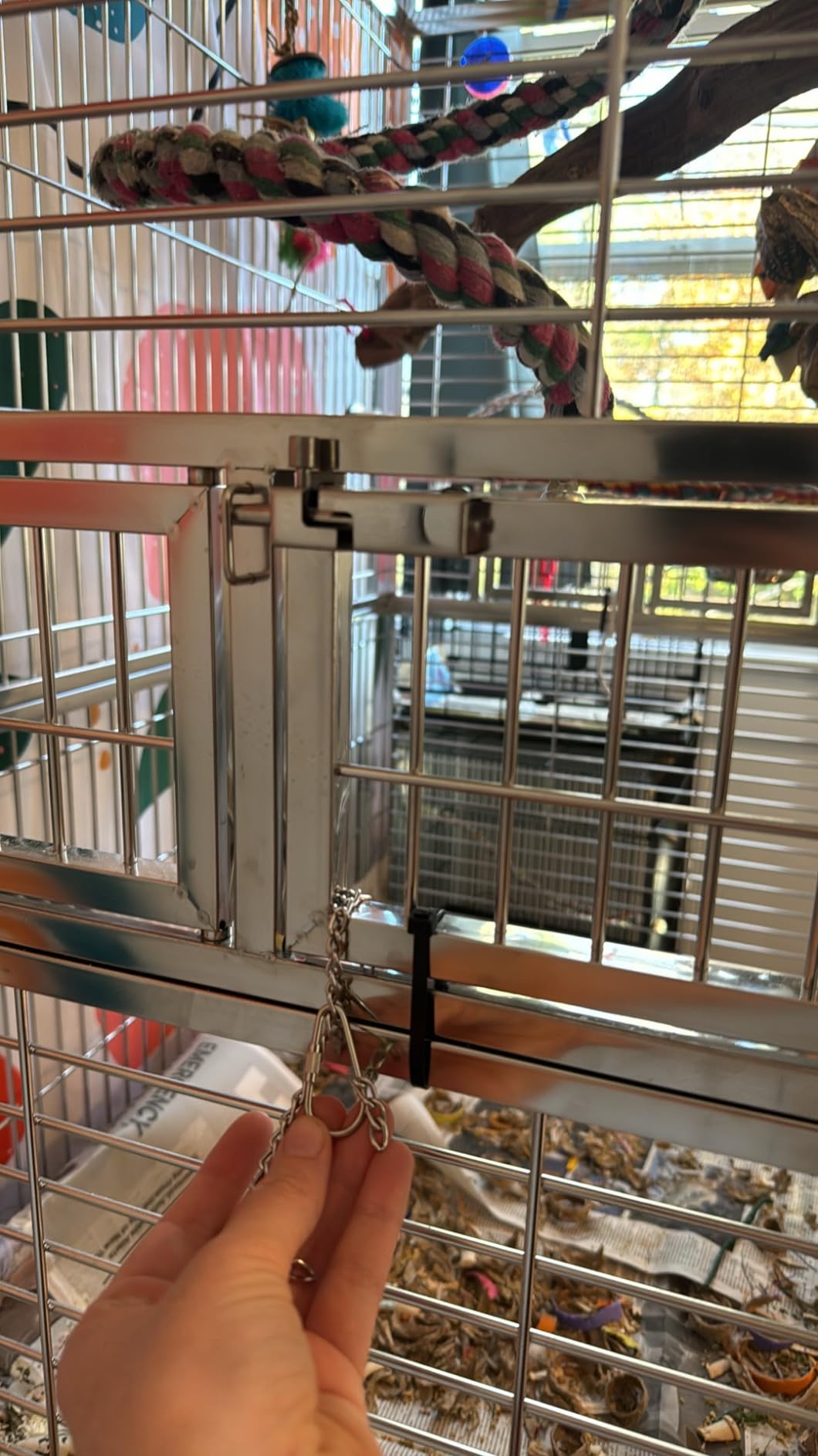 Prevue Pet Products Imperial Extra Large Stainless Bird Cage - Extra Large customer photo 1