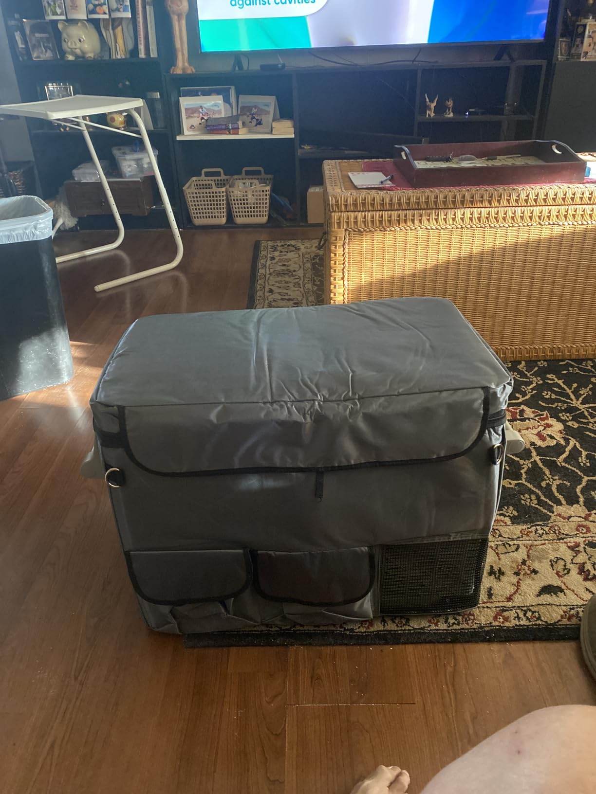 CF35 Insulated Protective Cover for Alpicool CF35, Euhomy 35Liter, AstroAI 37 Quart, VBENLEM 37 Quart 12 Volt Portable Car Refrigerator Cover customer photo 2