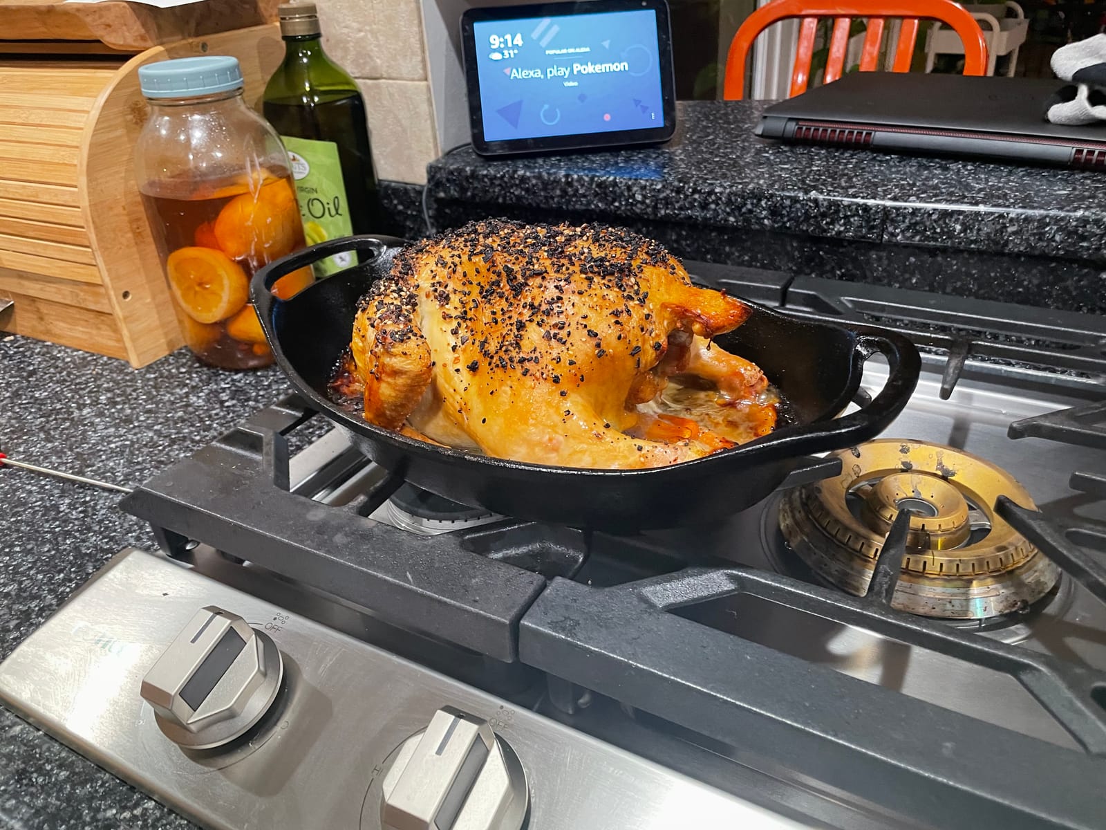 FOTILE GLS30501 30” Stainless Steel 5-Burner Gas Cooktop, Tri-Ring 22,000 BTUs Center Burner with Flame Failure Protection Removable Grates and Installation/LP Kit customer photo 2