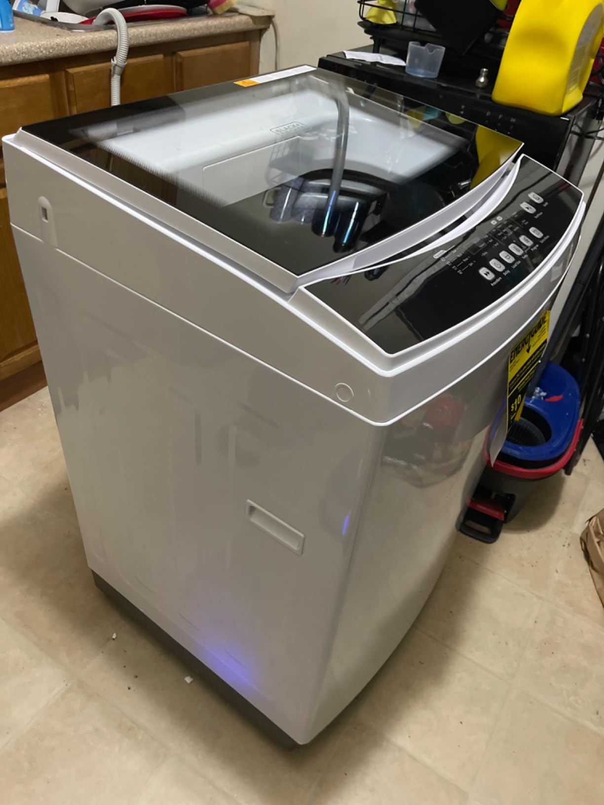 BLACK+DECKER 2.0 Cu. Ft. Portable Washer, 15.4 lb. Capacity, BPWM20W, White customer photo 1