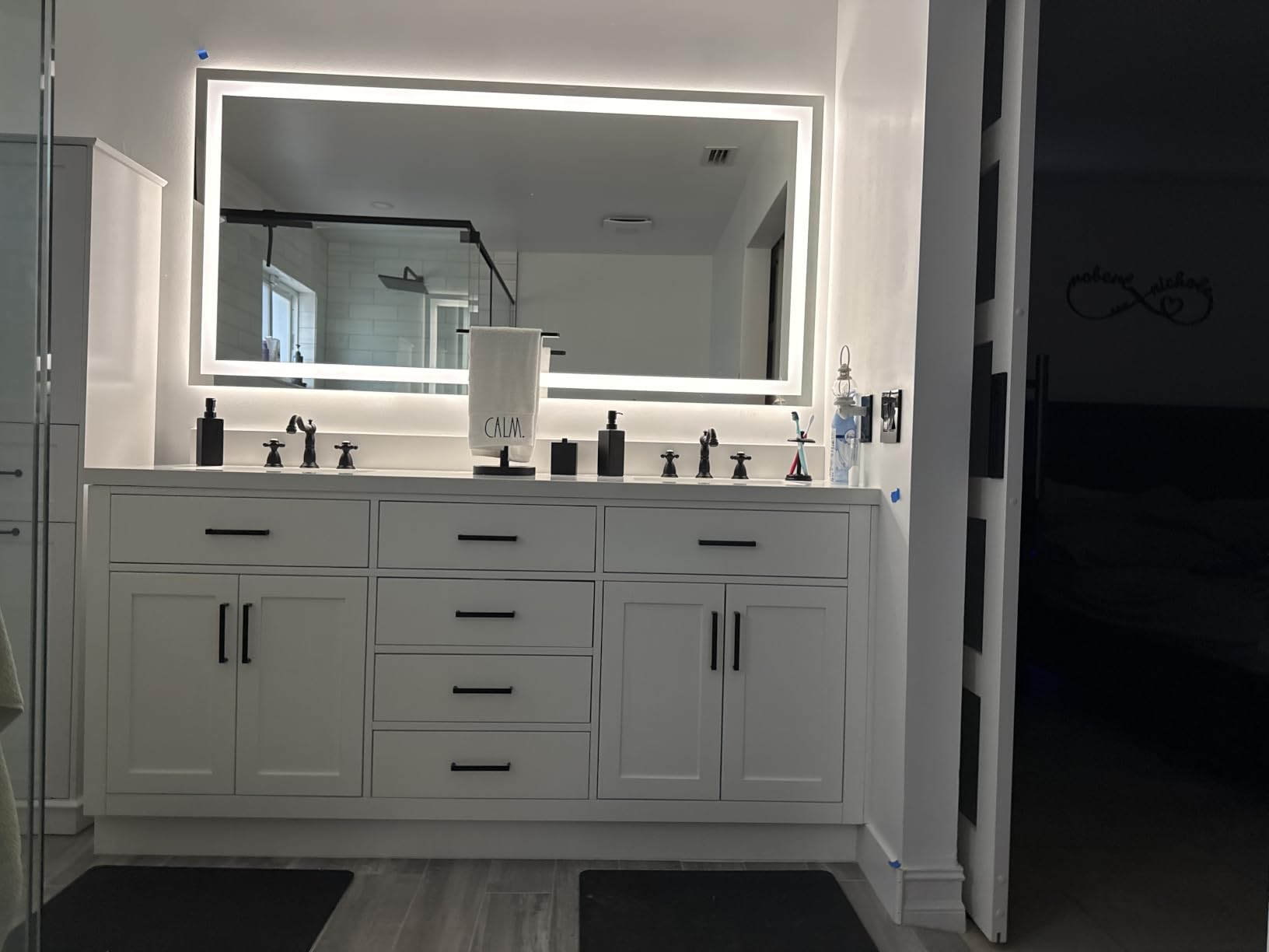 Amorho LED Bathroom Mirror 40