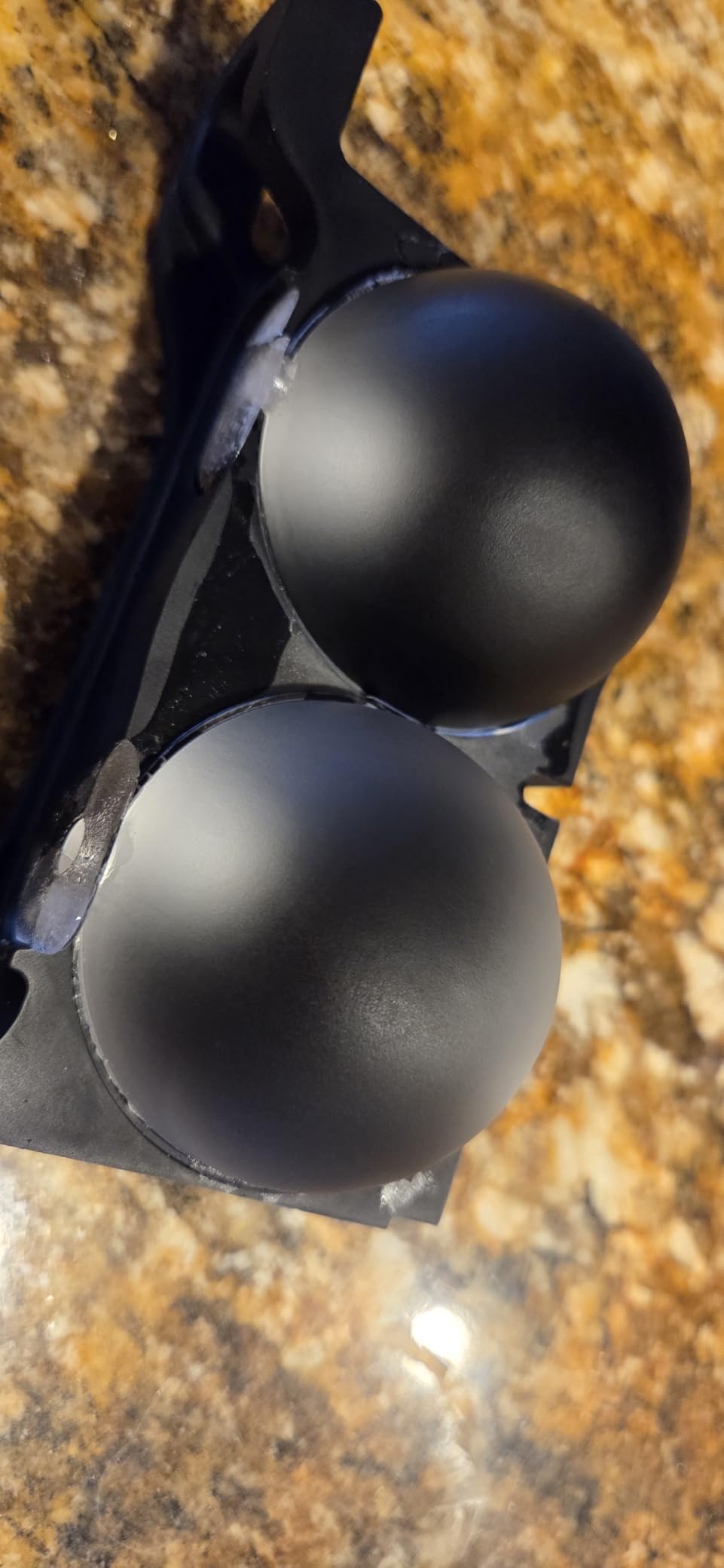 Berlinzo Ice Ball Maker Mold - 4 Clear 2.4in Whiskey Spheres, Non-Electric customer photo 1