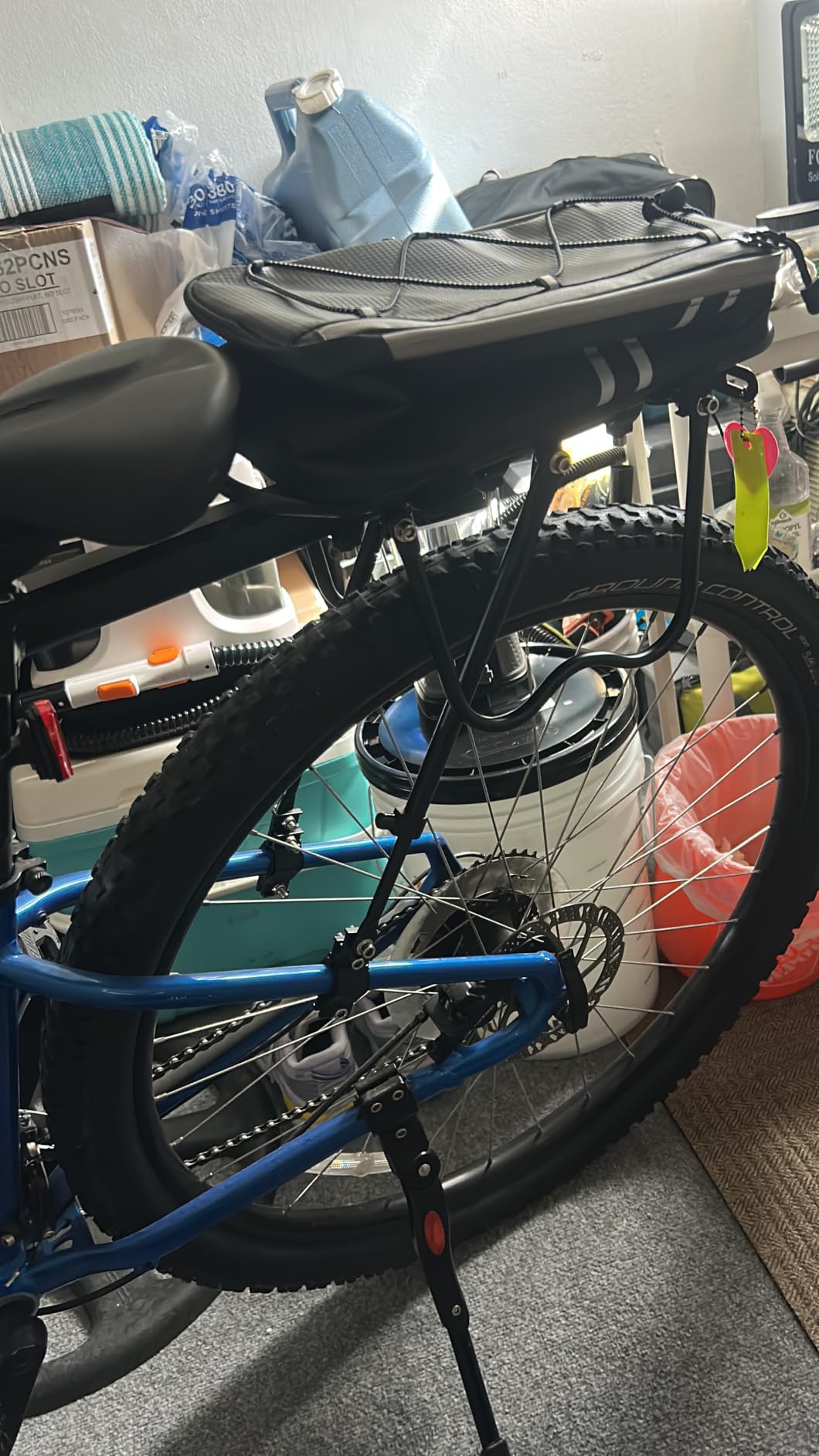 JXFUKAL Rear Bike Rack Bag with Rain Cover, 7L/9L/10L/12L Ebike Bag customer photo 2