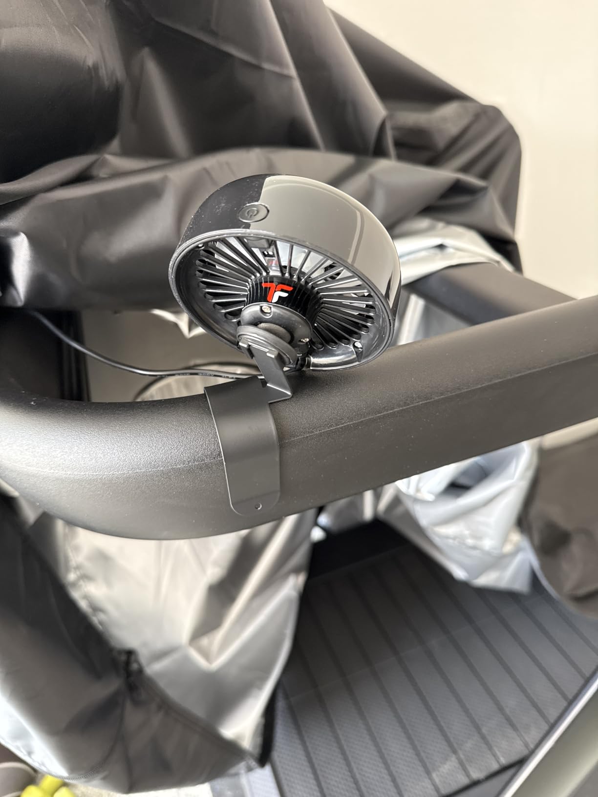 TrubliFit Fan for Peloton Bike & Peloton Treadmill - Accessories for Peloton - Fits Original Bike, Bike+ or Tread - No Batteries or Charging Required customer photo 2