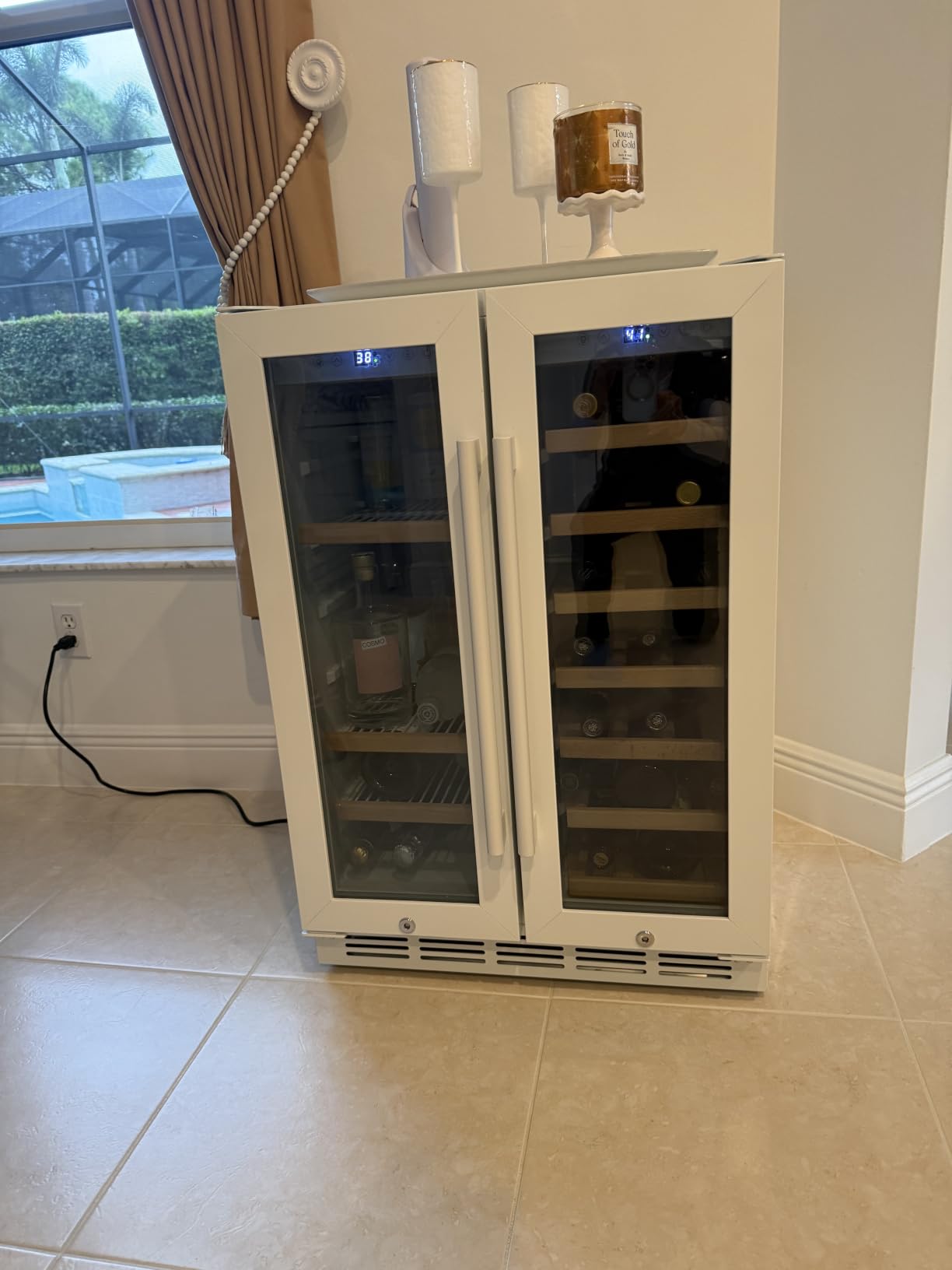 24 Inch Upgraded190 Bottles Wine Cooler Refrigerator customer photo 1