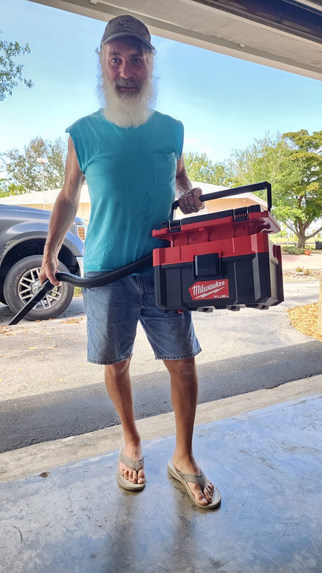 Milwaukee M18FPOVCL, Black, 800 W, 2.5 gallons, 87 Decibeles customer photo 2