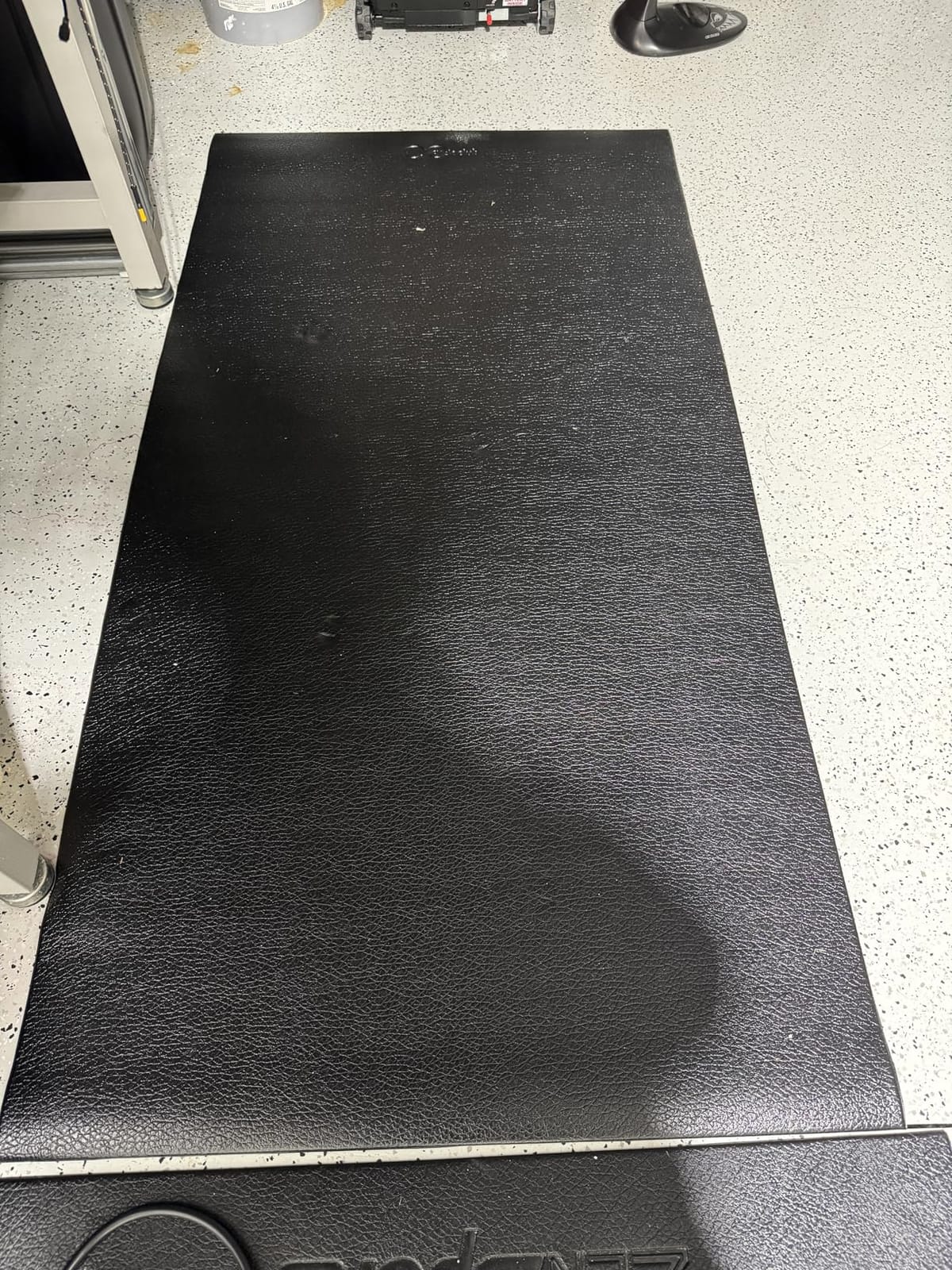 Cycleclub Bike Mat Compatible with Peloton Bike,Elliptical,Treadmill Mat, 6mm Thick, Under Exercise Bike Trainer Pad for Indoor Stationary Spin Bike Gym Equipment Hardwood Floor Carpet Protector customer photo 1