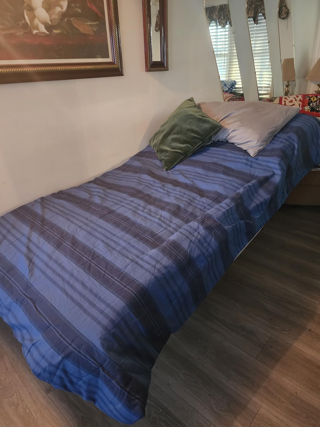 ESHINE Split King Adjustable Bed Frame with 12