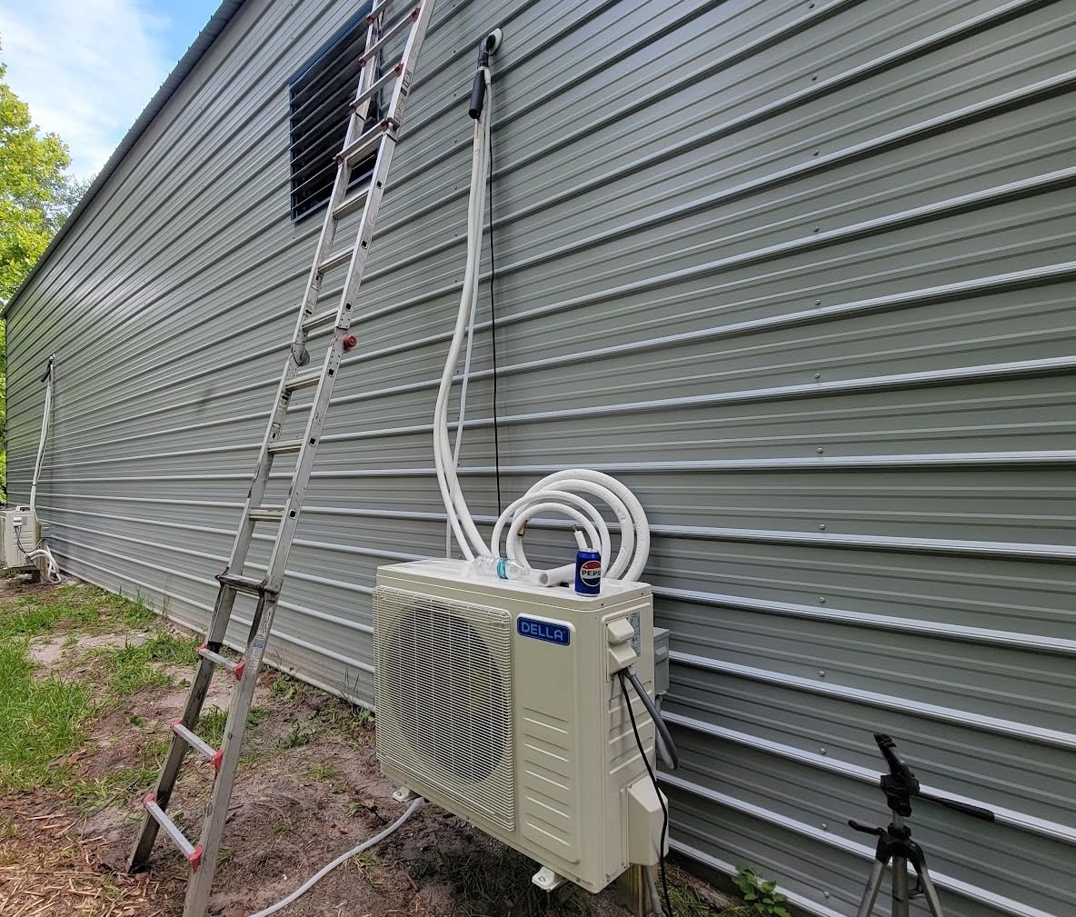 DELLA Vario Series 36,000 BTU 3 Ton 19 SEER2 Ductless Mini Split AC, Pre-Charged Heat Pump, 230V Energy Efficient Inverter System, Work with Alexa, Cools up to 2500 Sq.Ft, 16.4ft Installation Kit customer photo 1