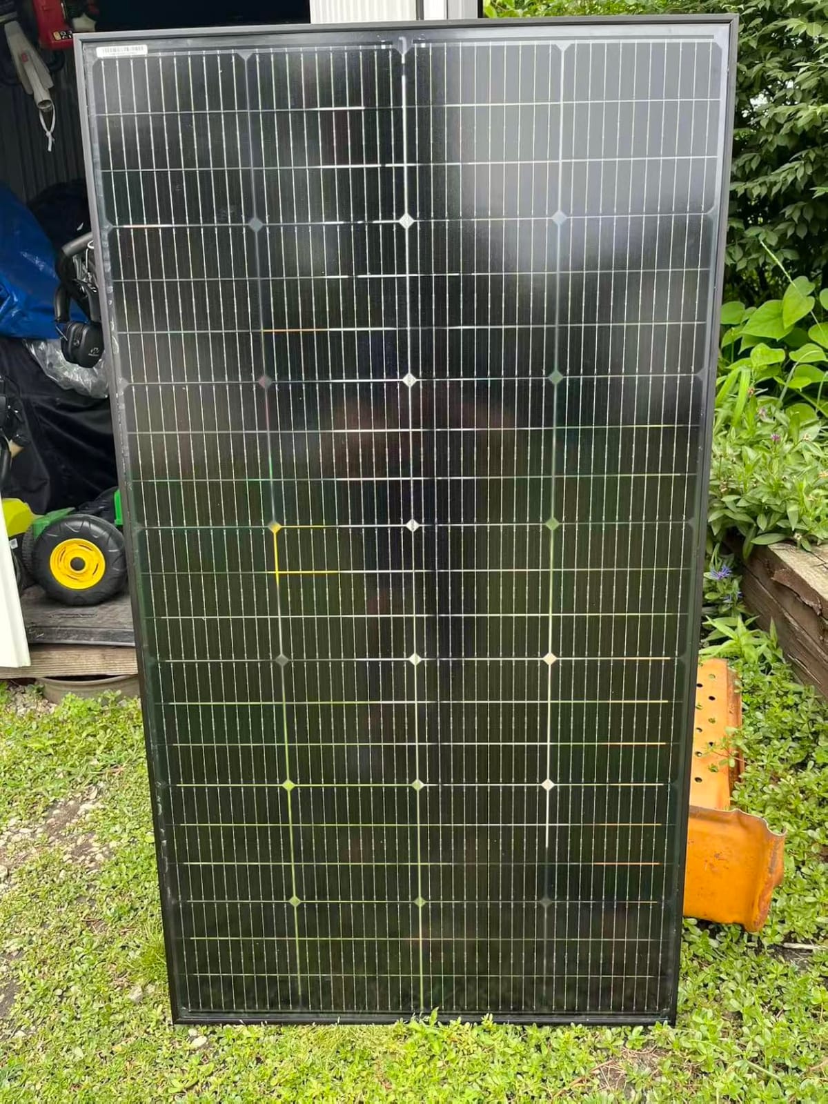 JJN 400W Bifacial Solar Panel, 2 Pack 200W Module, 23% High-Efficiency customer photo 1