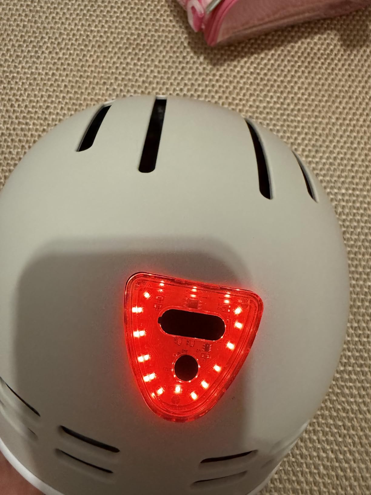 Exclusky Bike Helmet for Adults,Adjustable Cycling Helmet for Men & Women Safety Certified Bicycle Helmet for Commuting, Road Biking, Skating with USB Rechargeable Rear Light customer photo 1