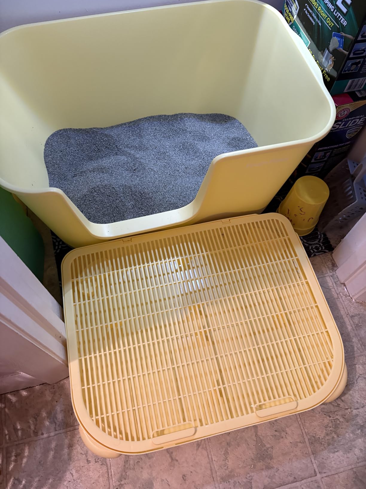 Extra Large Litter Box with High Sides 24.60