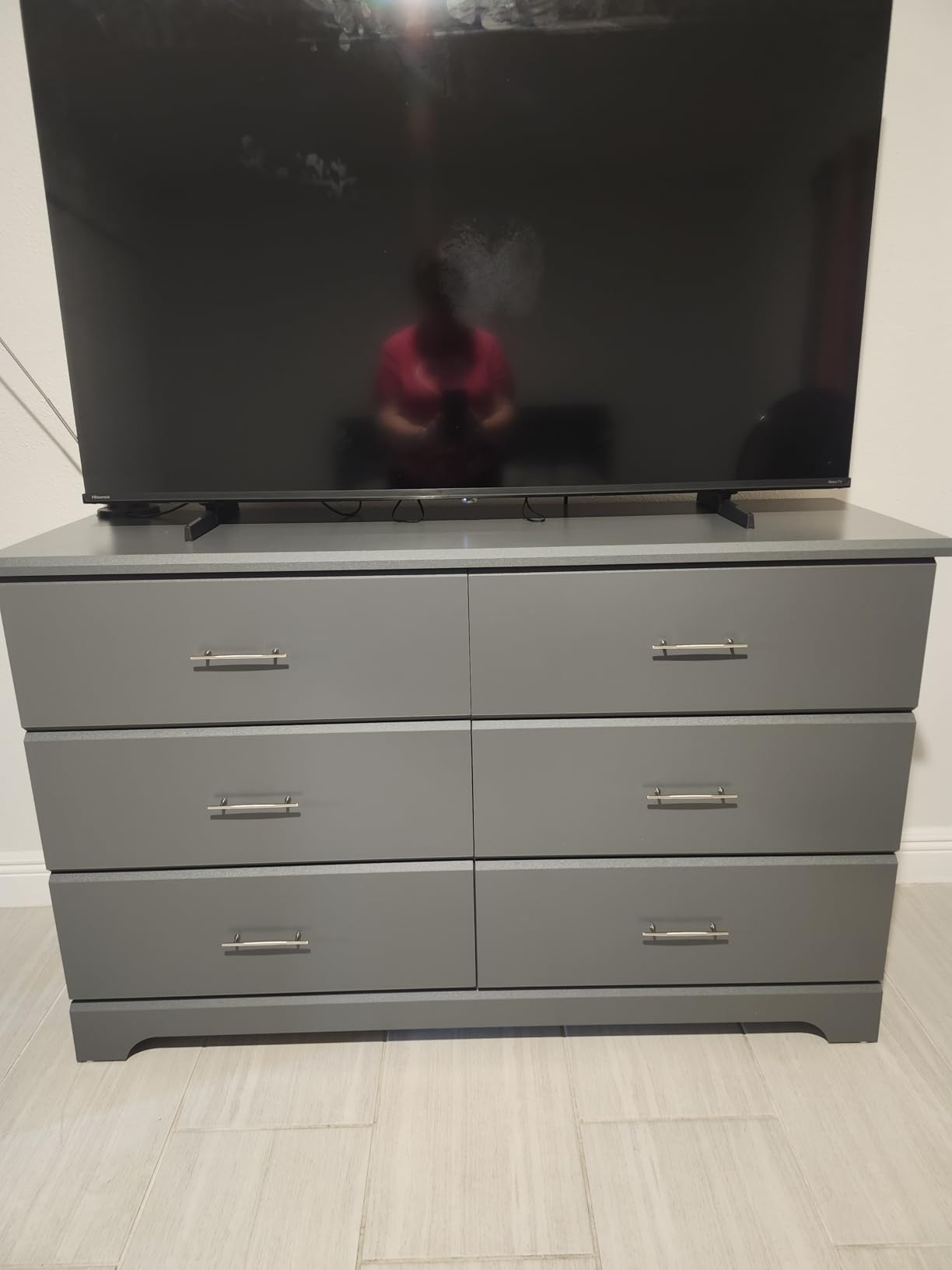 Storkcraft Brookside 6 Drawer Dresser, Driftwood customer photo 1
