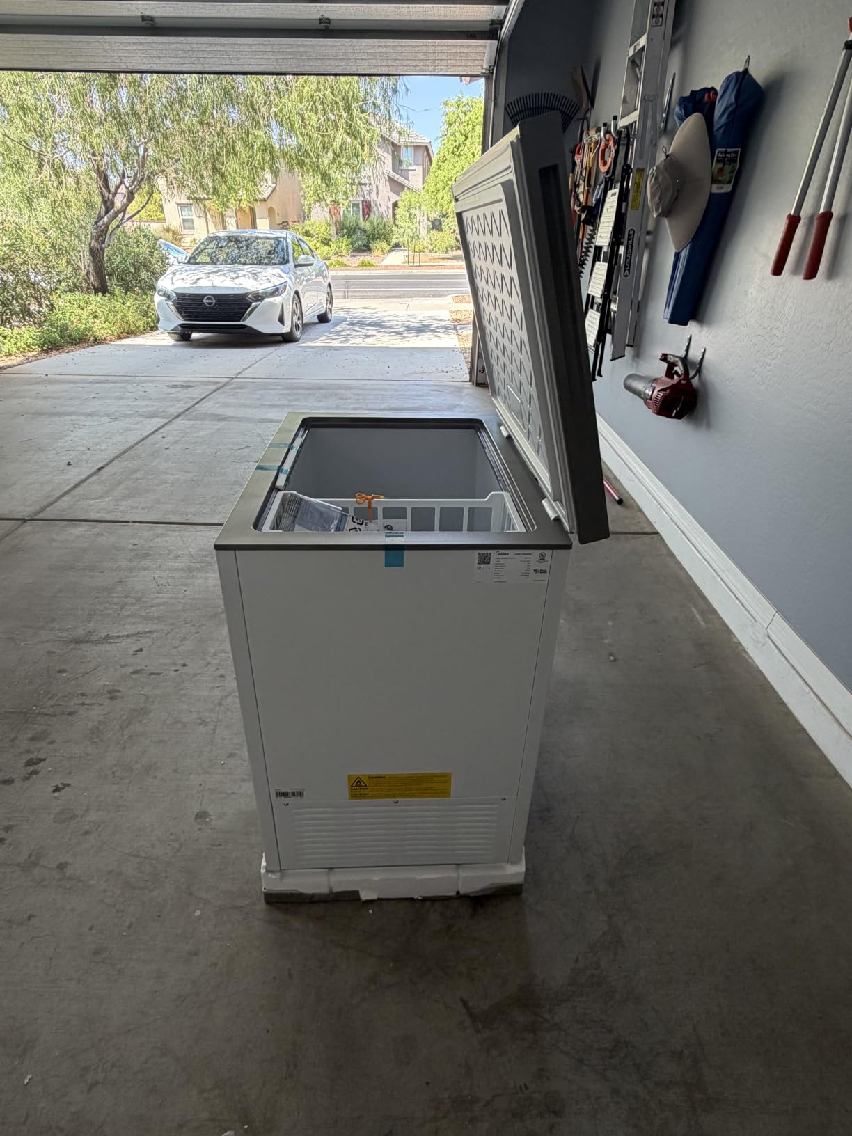 Midea 7.0 Cu.ft Chest Freezer, Fridge Freezer Convertible with LED Light customer photo 1