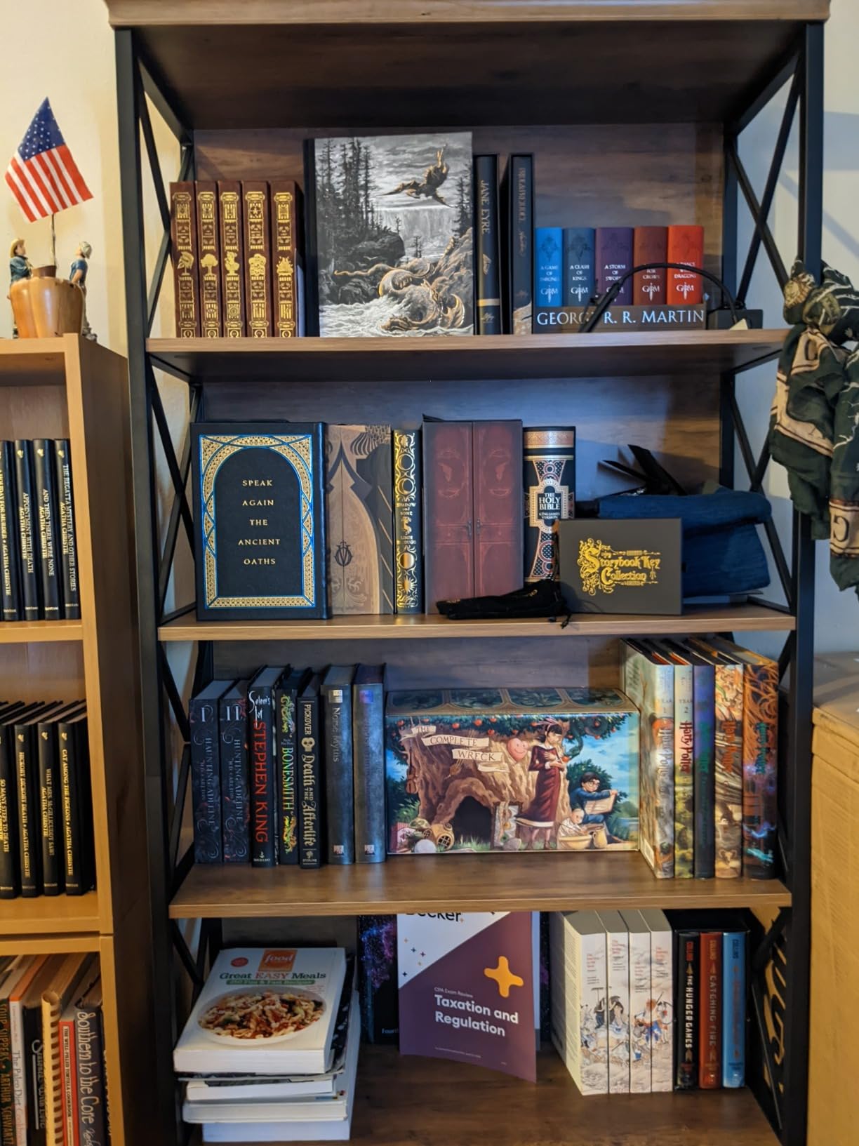 Tribesigns 6-Tier Bookcase, 71 Inches Industrial Bookshelves and Bookcase customer photo 1