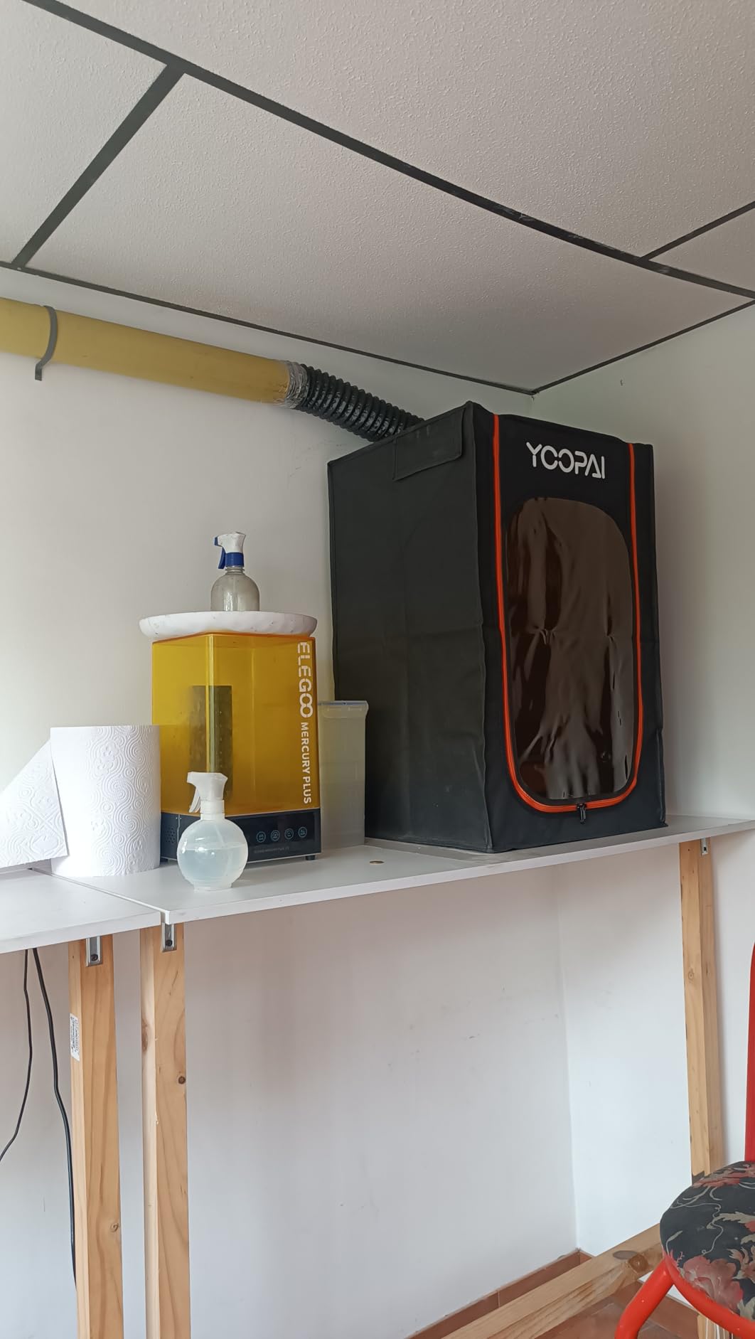 YOOPAI Multifunctional Resin 3D Printer Enclosure with Ventilation Filter customer photo 2