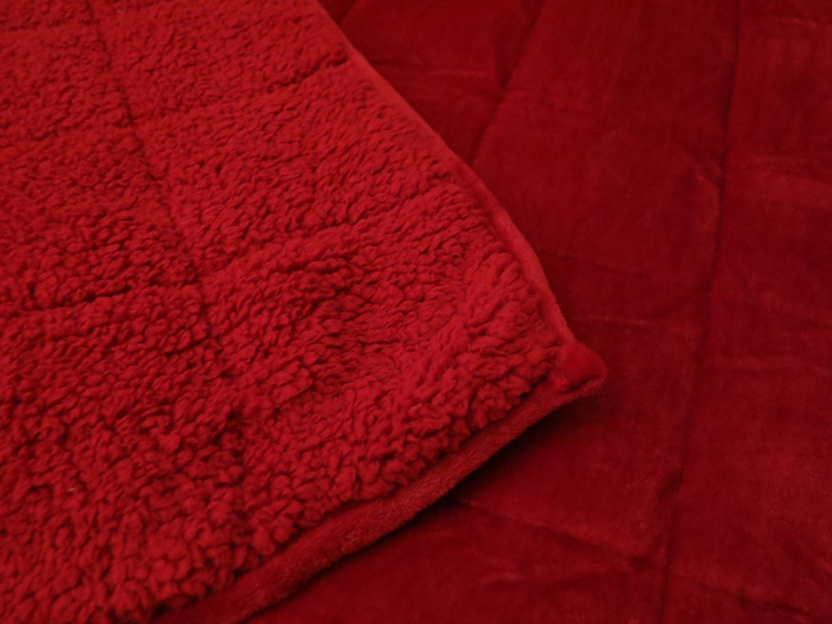 Wemore Sherpa Fleece Weighted Blanket for Adult 12 lbs Twin 48