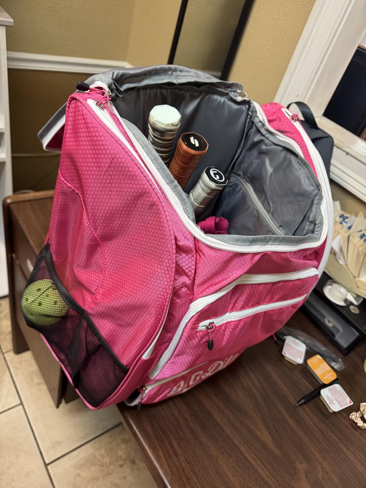 Big Dill Pickleball Pickleback Pickleball Backpack | Large Pickleball Bag with Shoe Compartment for 8+ Pickleball Paddles & Pickleball Accessories, Pickleball Bags with Insulated Pocket customer photo 1