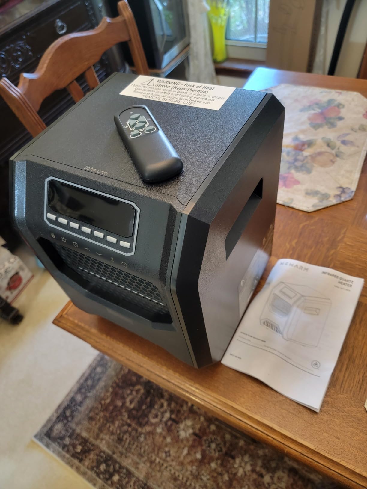 RealSmart 1500W Infrared Space Heater for Indoor Use customer photo 1