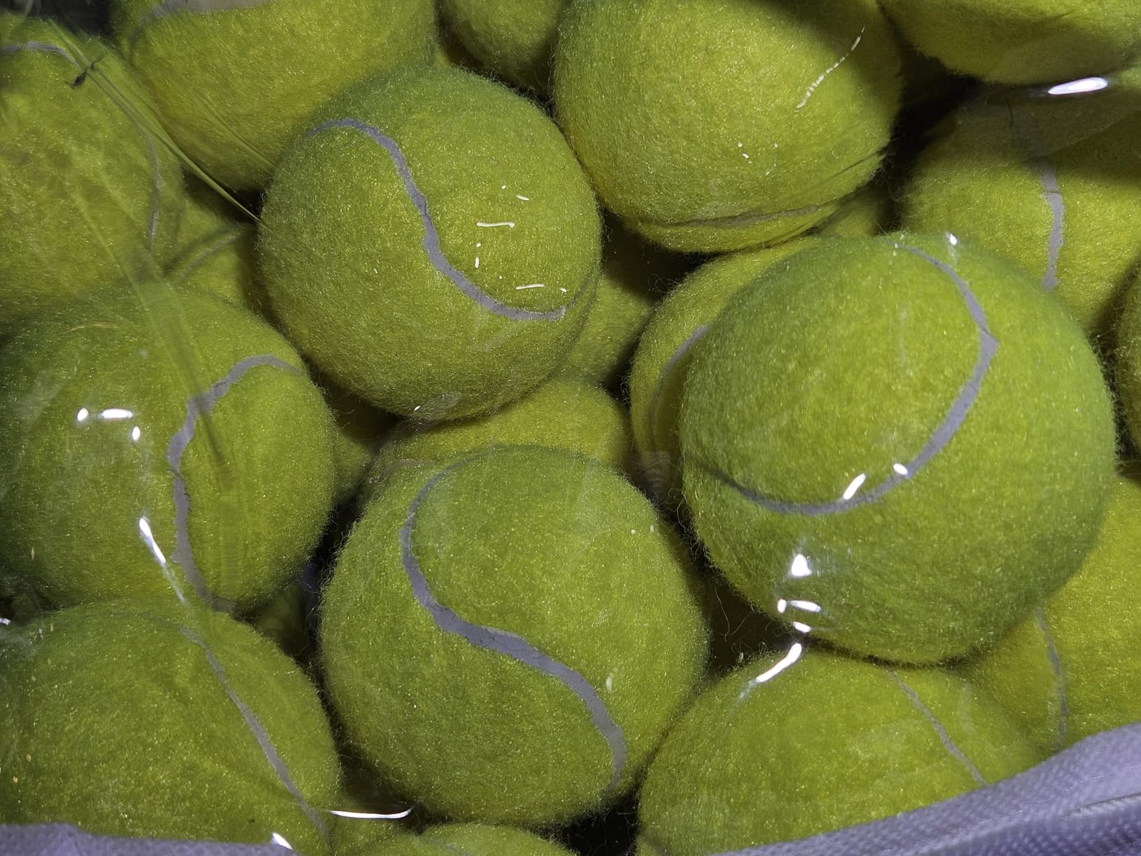 INSUM Tennis Balls, Extra Duty Practice Tennis Balls with Mesh Bag customer photo 2