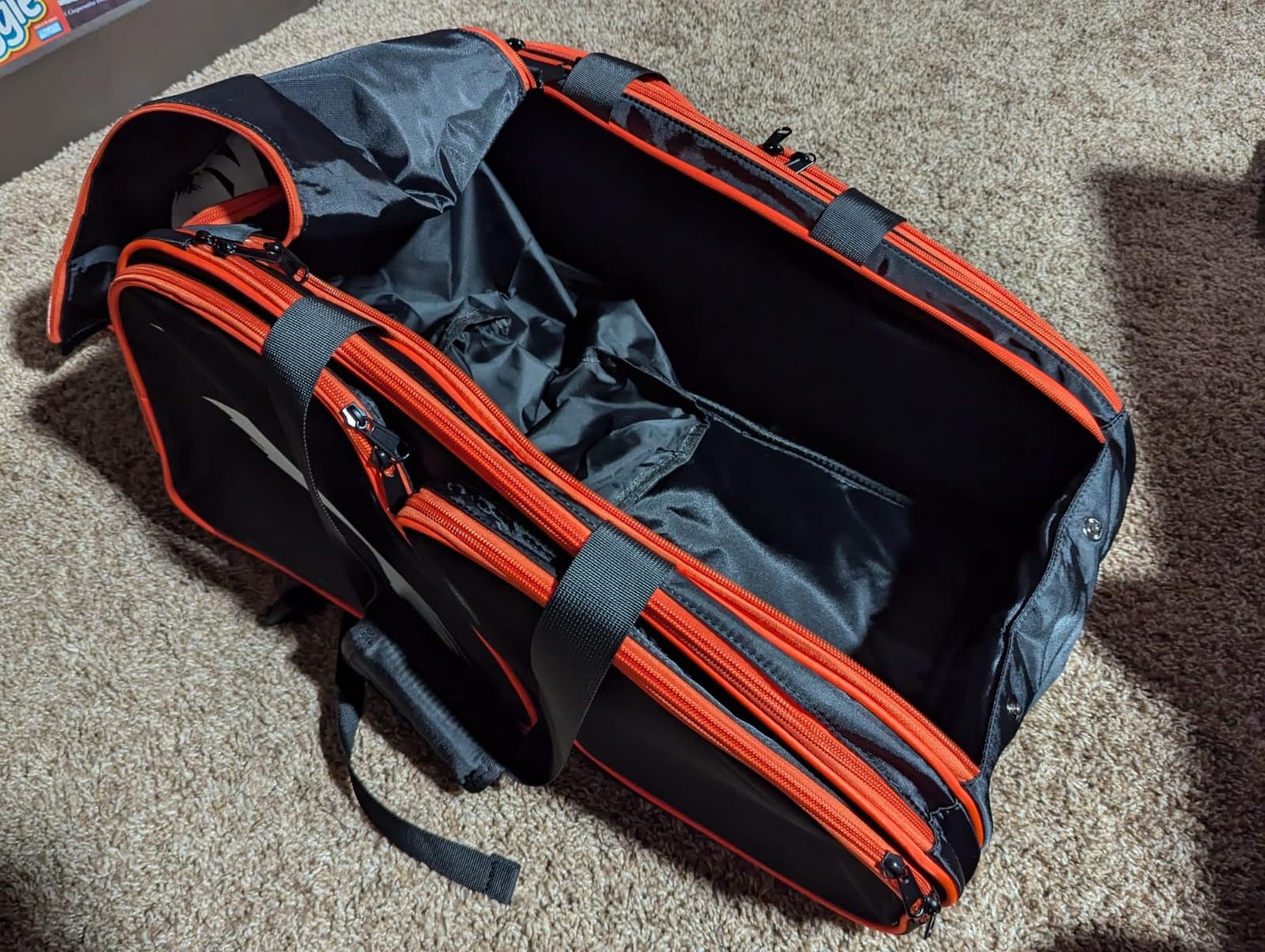 TILDOSAC Pickleball Bag - Large Paddle Bag for 4 Paddles & Accessories - Fence Hook, Extra Pockets, Shoe Compartment customer photo 2